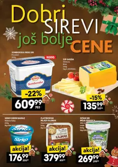Idea katalog - pregled Idea kataloga - važi od 04.12.2025 | Strana: 9 | Proizvode: Sitan sir, Mladi kajmak, Sir, Kajmak