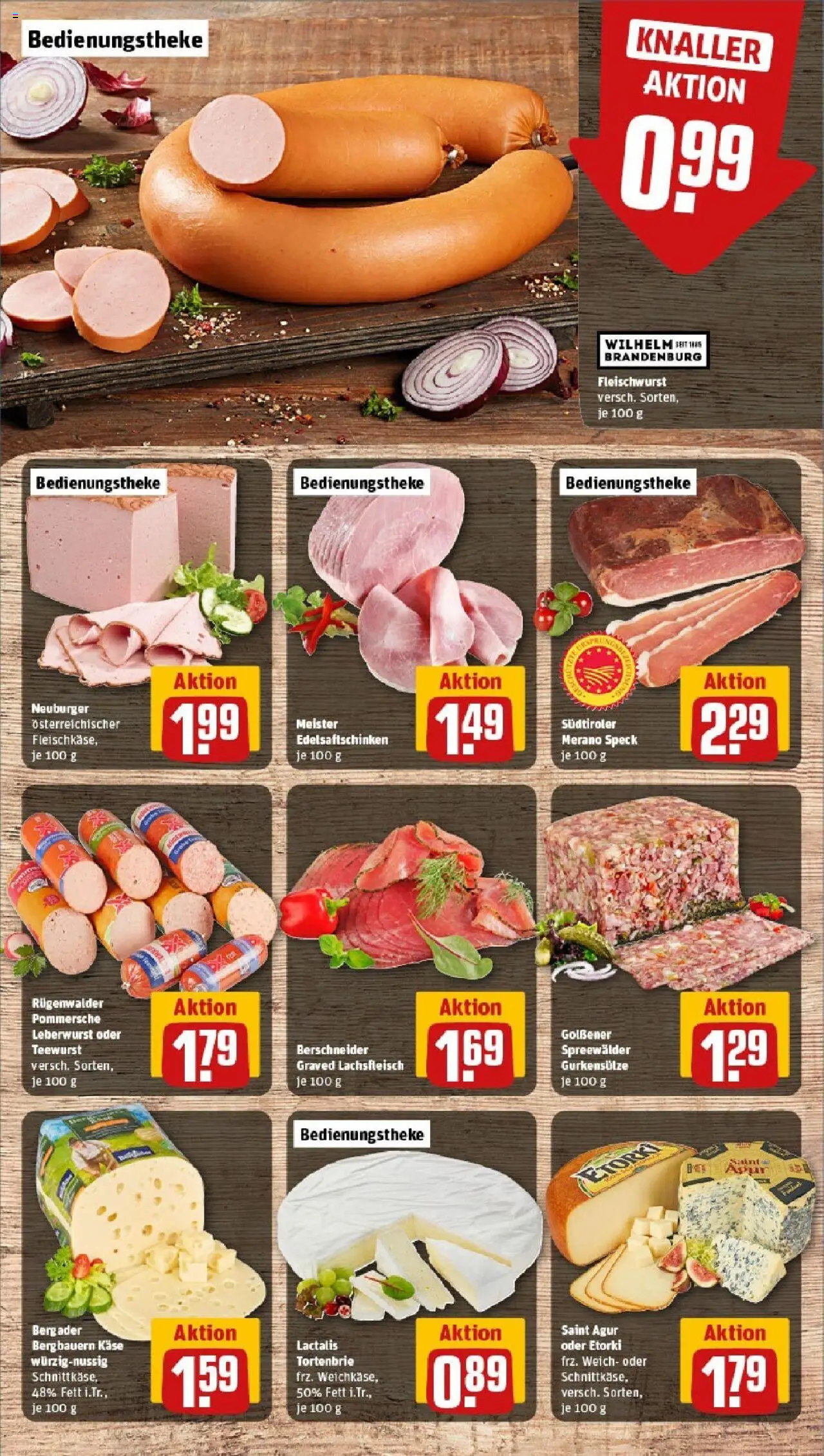 Rewe prospekt Vetschau	 - gültig ab dem 25.05.2025 | Seite: 9 | Produkte: Käse