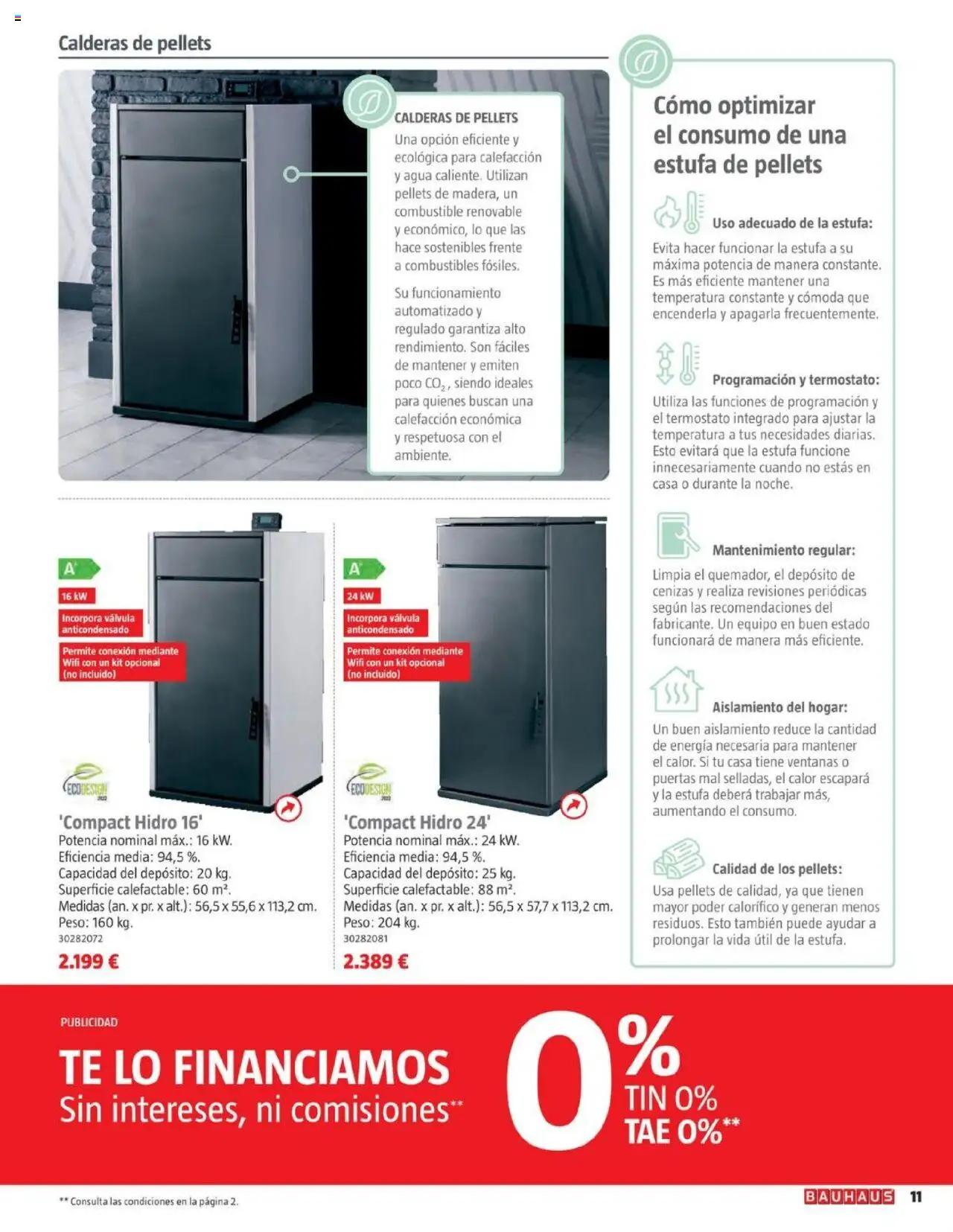 Bauhaus - Calefacción │ válido desde el 16.09.2025 | Página: 11 | Productos: Té, Peso