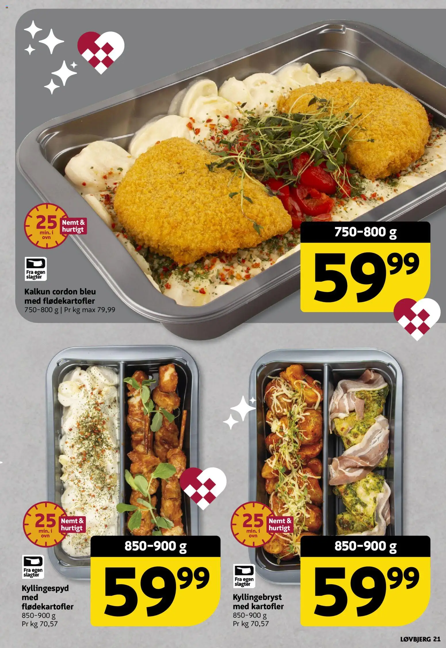 Løvbjerg tilbudsavis – gyldig fra 21.11.2025 | Side: 21 | Produkter: Kalkun, Kartofler