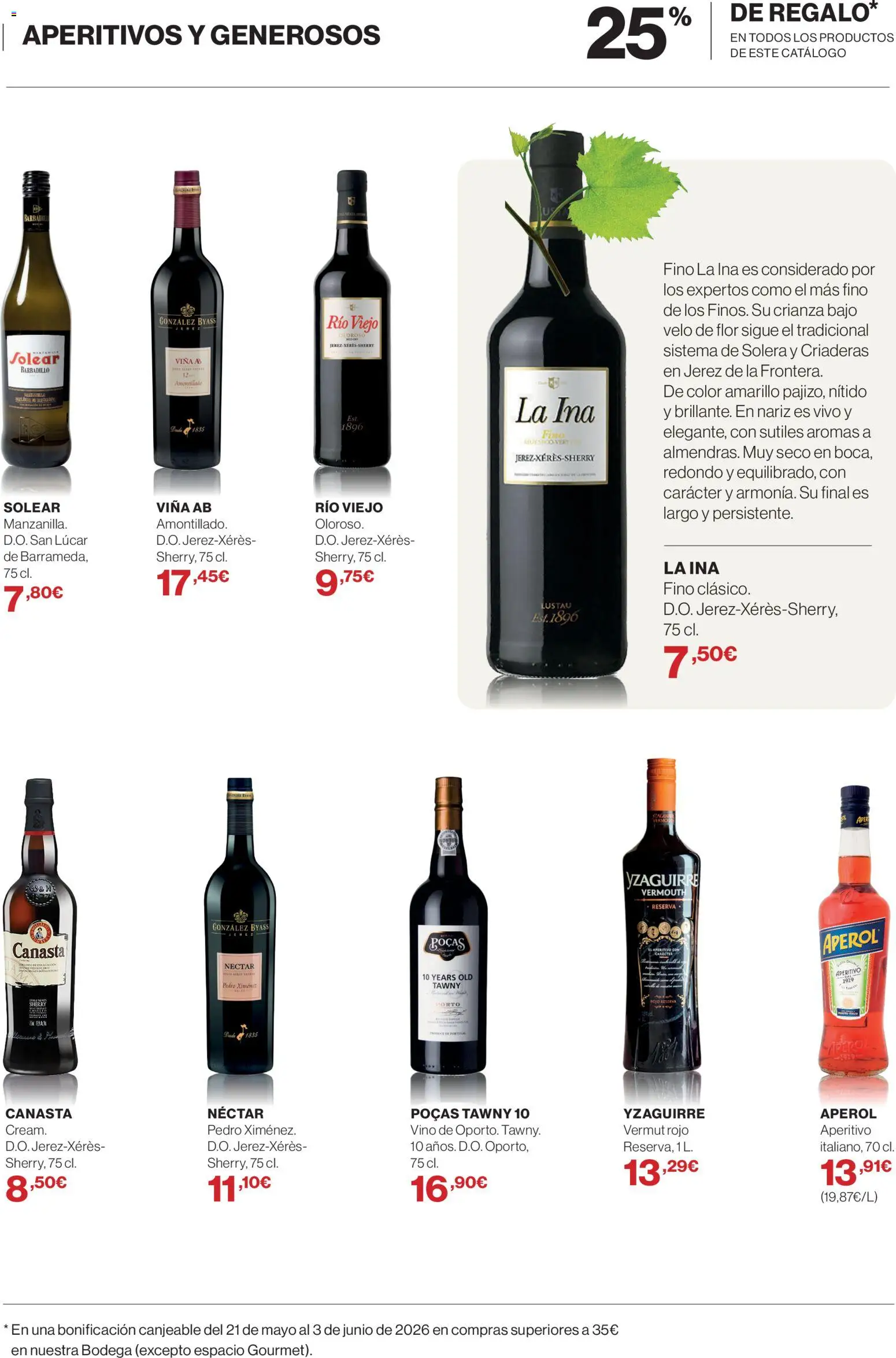 Supercor Península y Baleares │ válido desde el 23.04.2026 | Página: 19 | Productos: Vino, Néctar