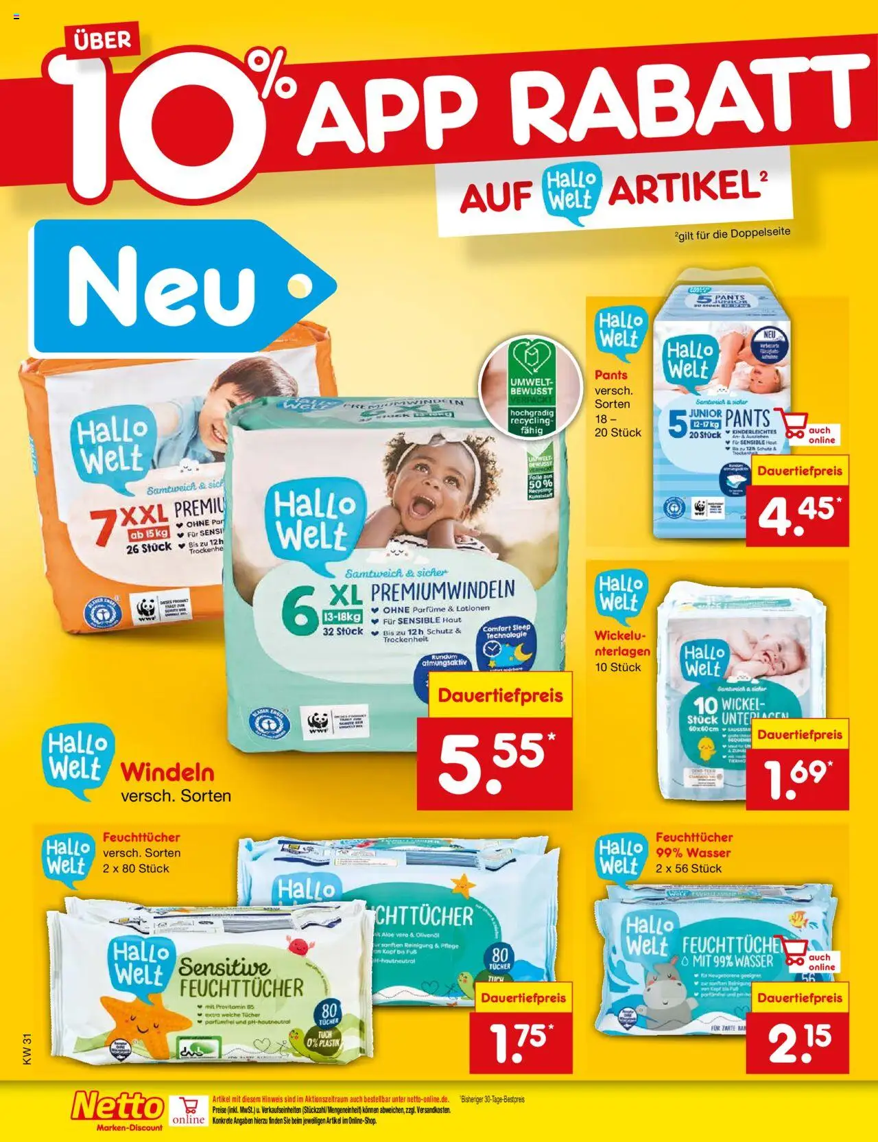 Netto Marken-Discount Prospekt 	 - gültig ab dem 28.07.2025 | Seite: 6 | Produkte: Wasser
