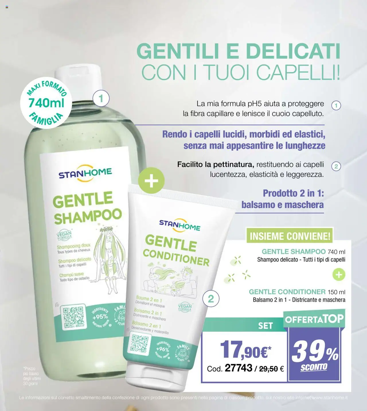 Volantino Stanhome del 26.08.2025 | Pagina: 41 | Prodotti: Shampoo, Balsamo, Maschera