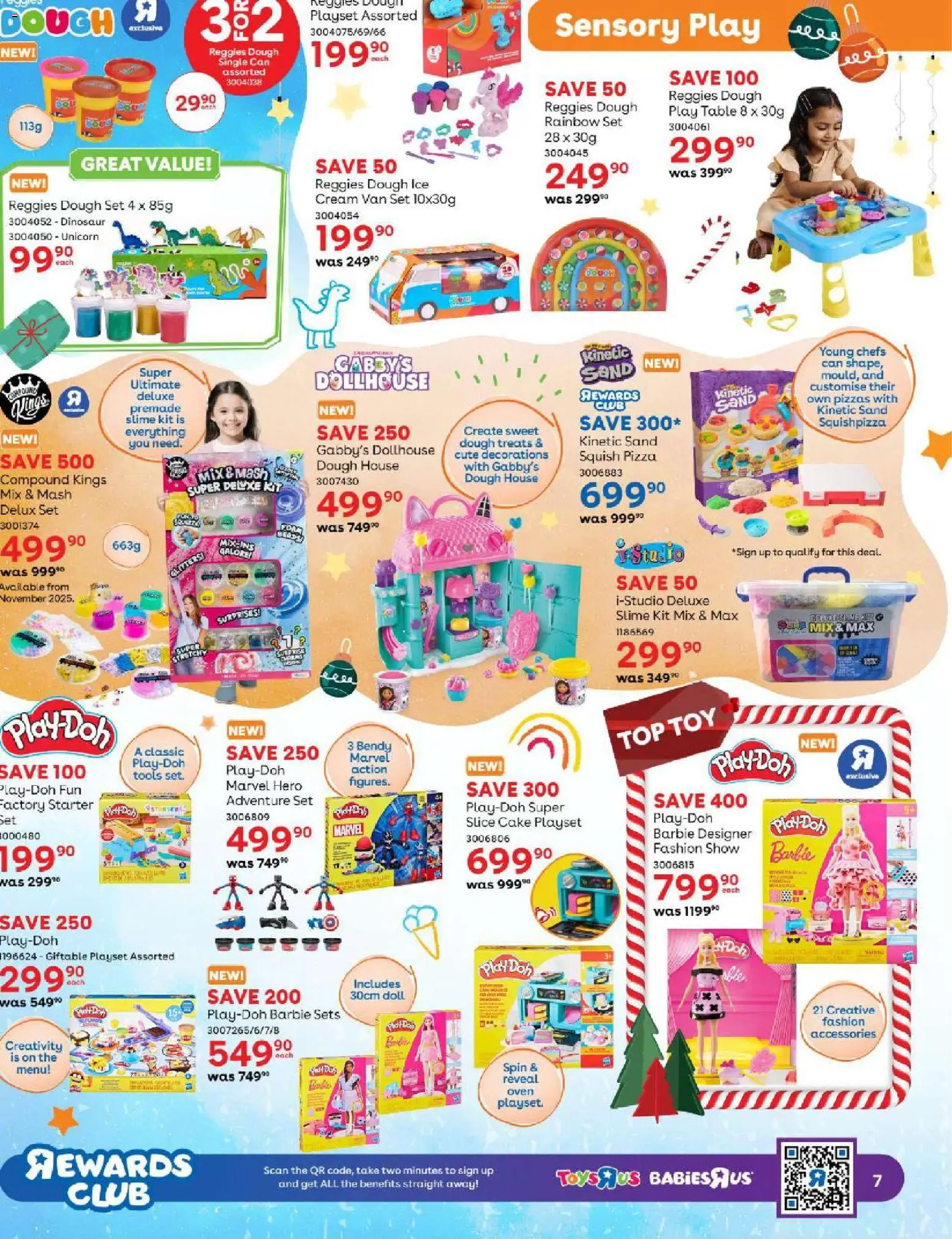 New Toys R Us catalogue – valid from 23.10.2025 | Page: 7 | Products: Cake, Playset, Oven, Table