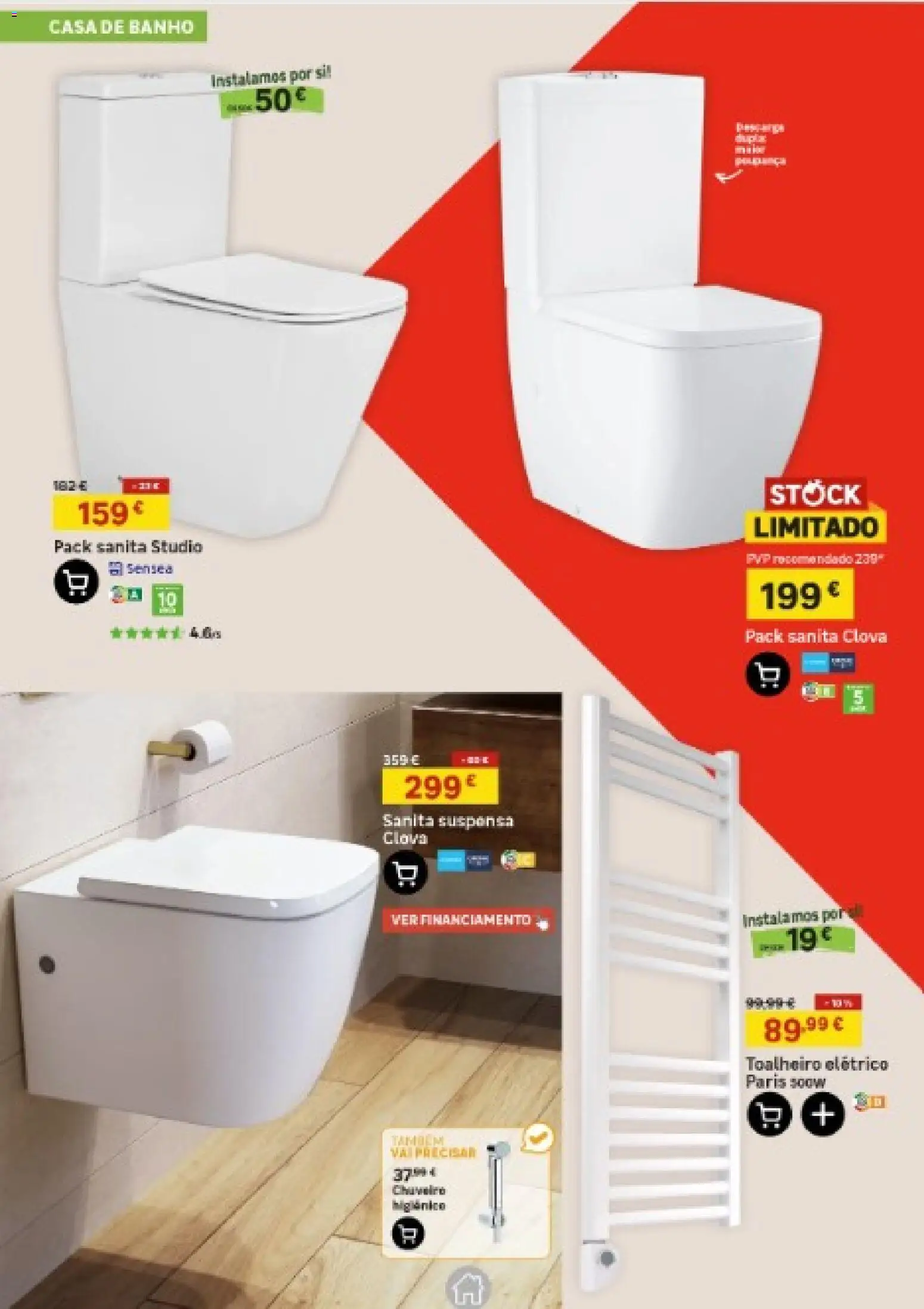 Leroy Merlin Catálogo │ válido de 19.02.2026 | Página: 11 | Produtos: Pó, Chuveiro, Casa de banho, Banho