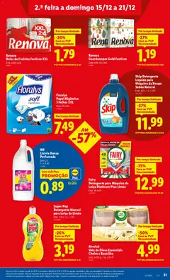 Pré-visualização Lidl folheto válido de 15.12.2025 | Página: 31 | Produtos: Papel higiénico, Guardanapos, Sabão, Detergente