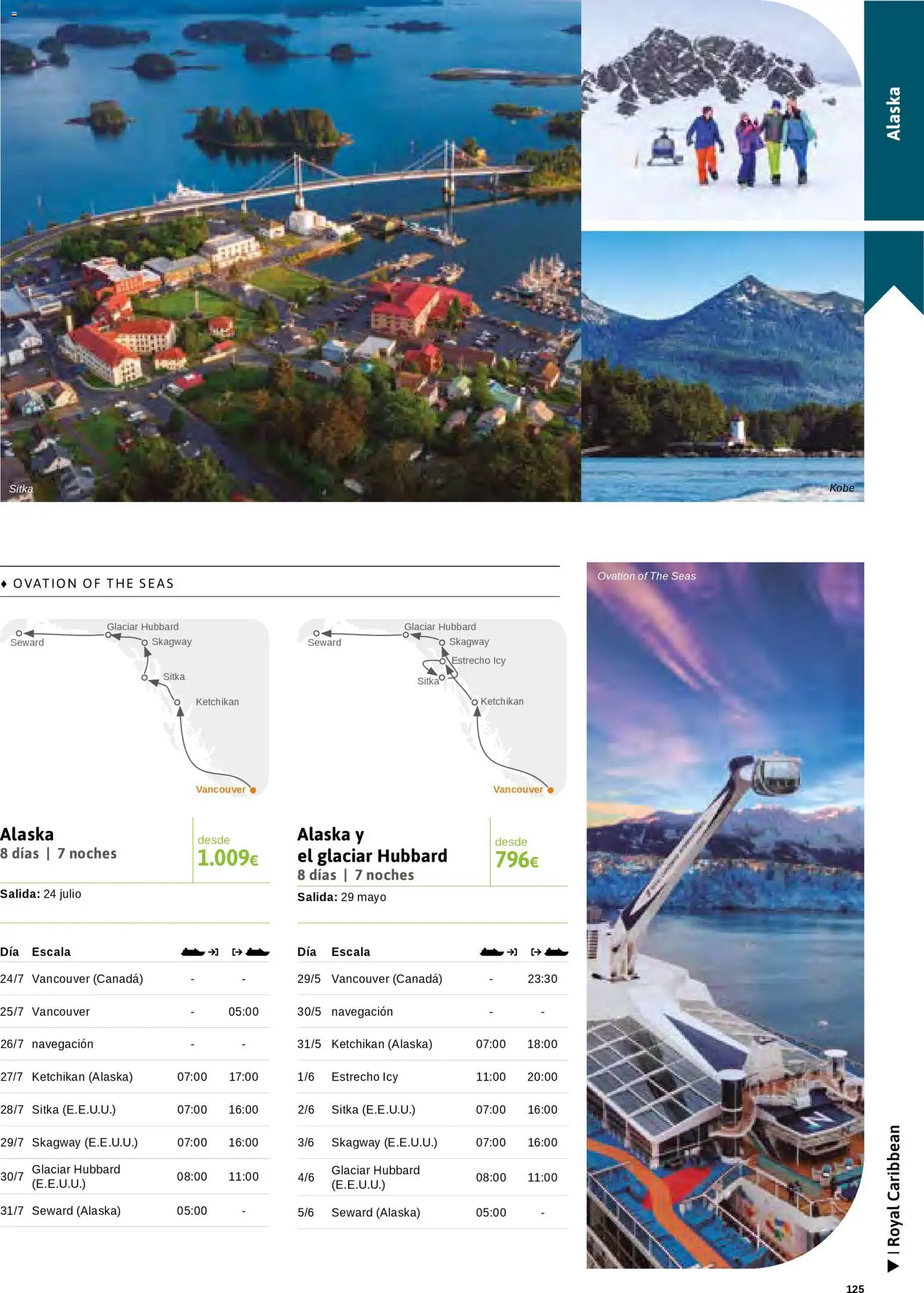 Viajes El Corte Inglés Cruceros marítimos │ válido desde el 01.01.2026 | Página: 126 | Productos: Navegación