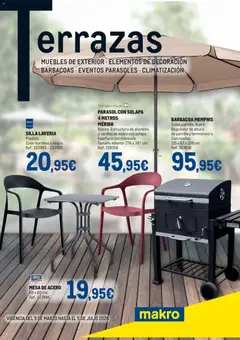 Vista previa Makro - Especial Terrazas válido desde el 09.03.2026