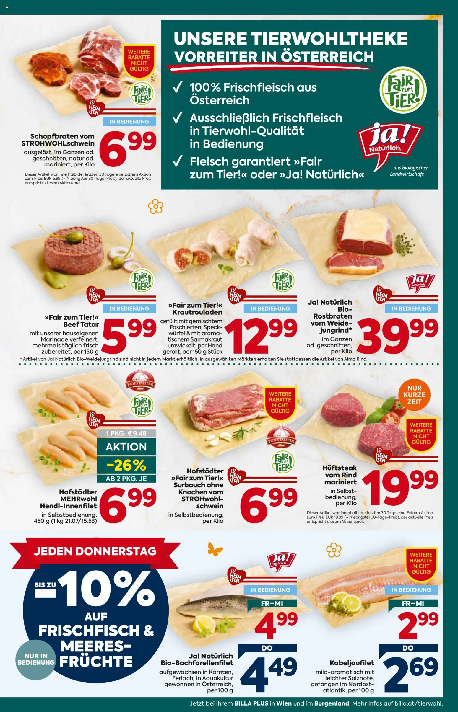 Billa Plus Flugblatt gültig ab 19.03.2026 | Seite: 11