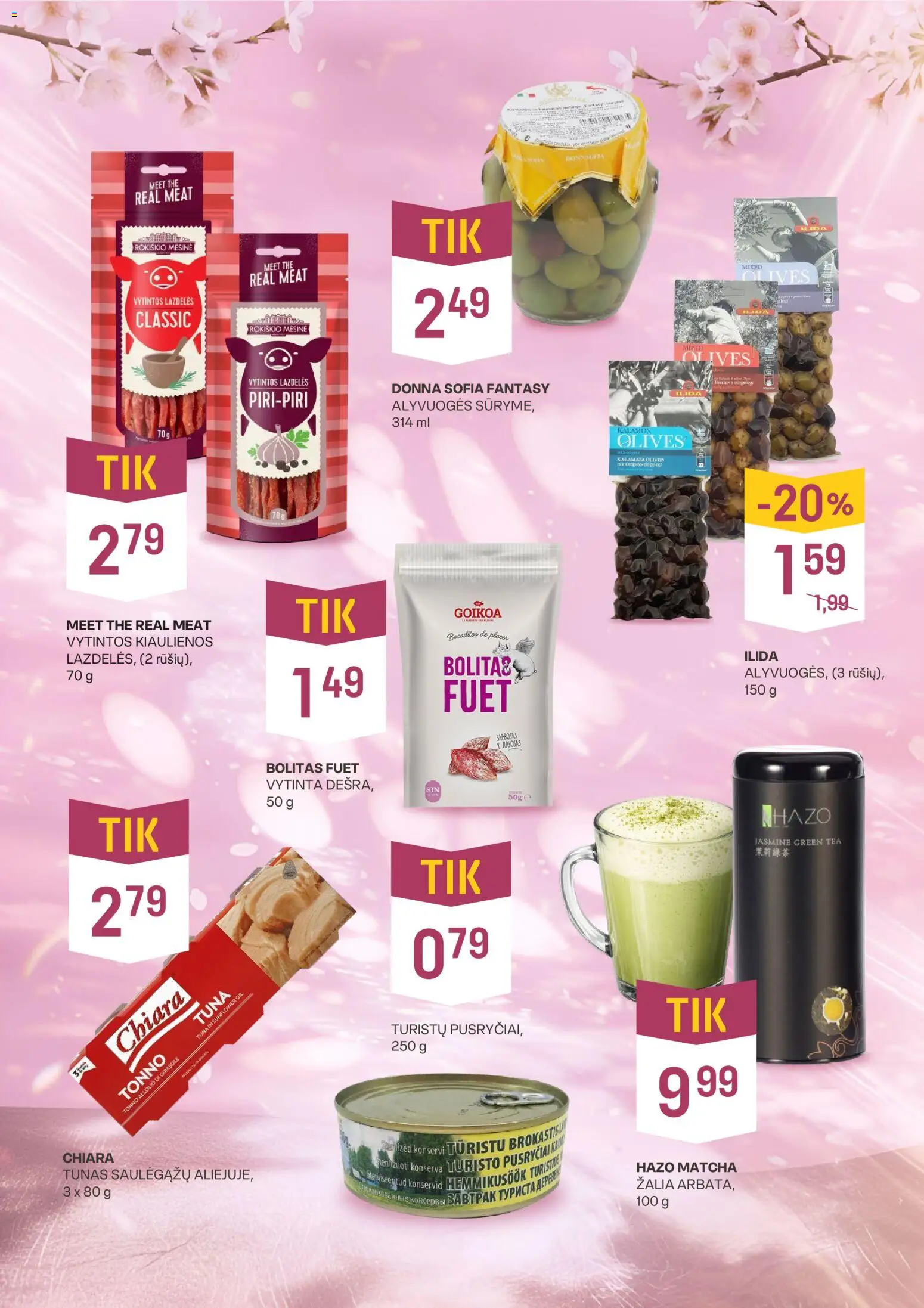 VYNOTEKA akcijos nuo 27.04.2026 | Puslapis: 7 | Prekių: Kiaulienos, Konservai