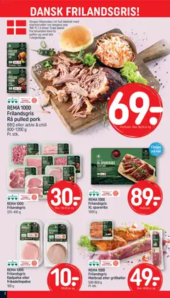 Rema 1000 - Tilbudsavis uge 17 gyldig fra 19.04.2026 | Side: 2 | Produkter: Skinke, Koteletter, Spareribs, Schnitzler