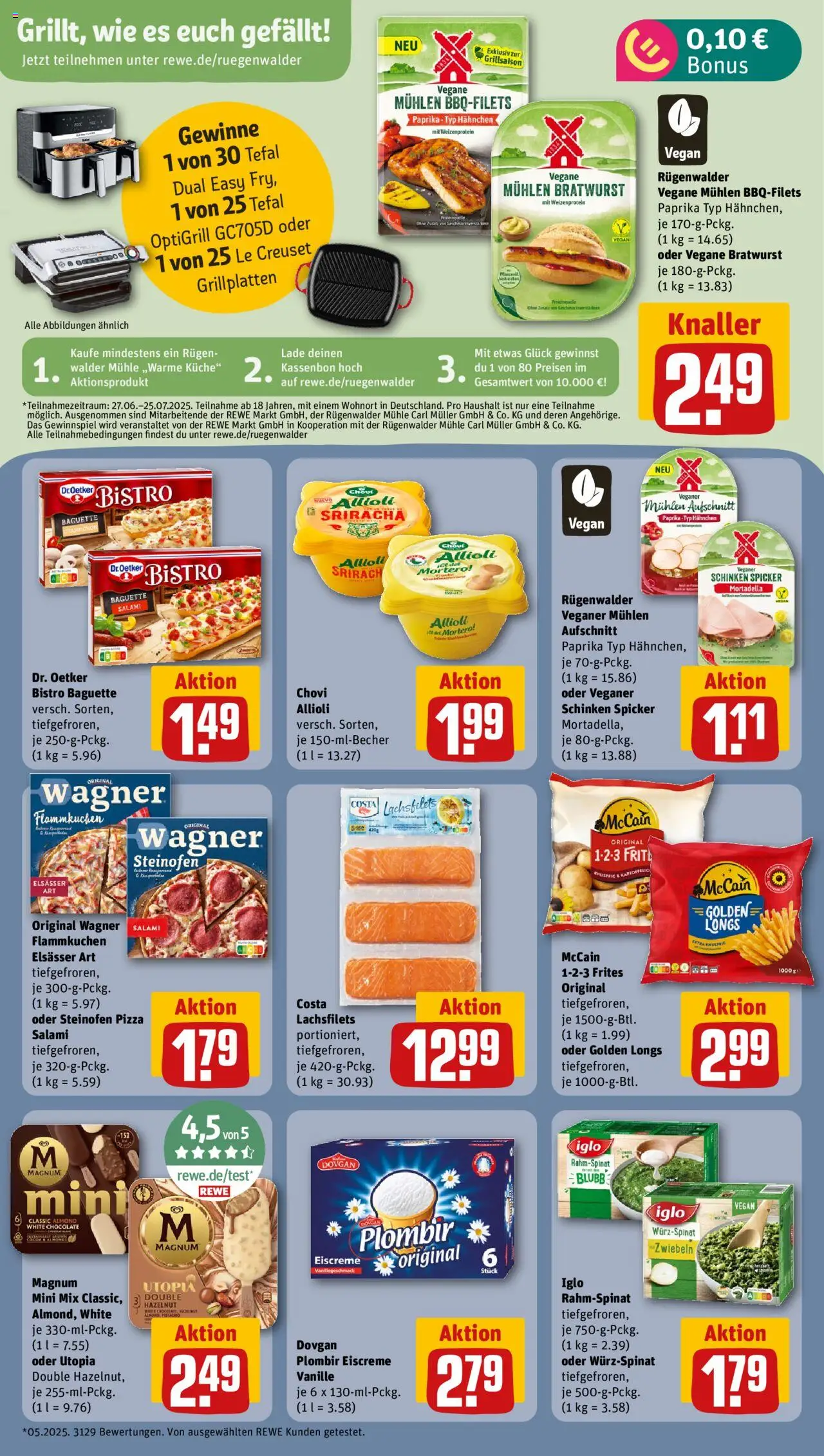 Rewe ihr Kaufpark Prospekt 	 - gültig ab dem 30.06.2025 | Seite: 14 | Produkte: Mühle, Bratwurst, McCain, Pizza