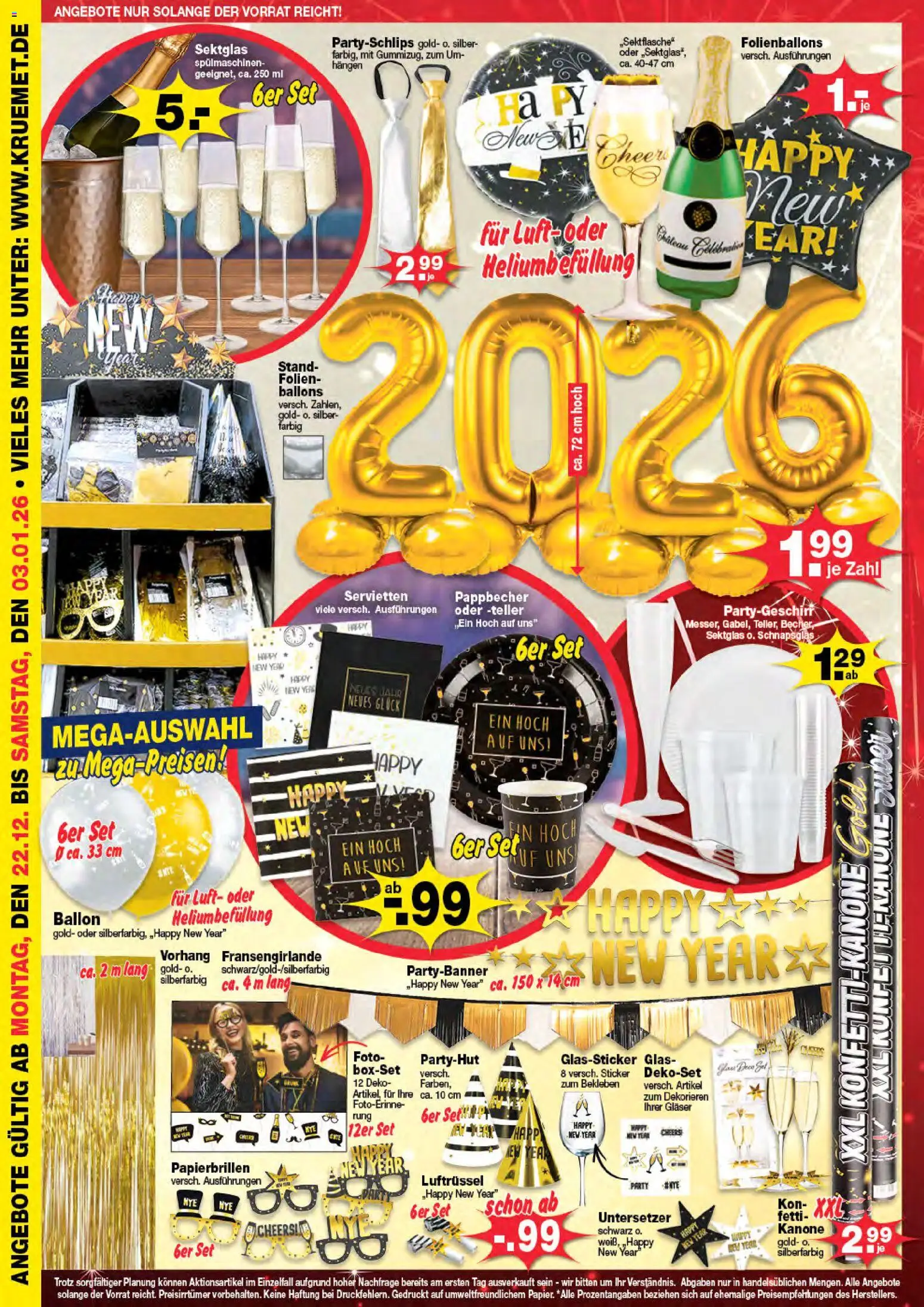 KRÜMET Prospekt 	 – gültig ab 22.12.2025 | Seite: 2 | Produkte: Vorhang