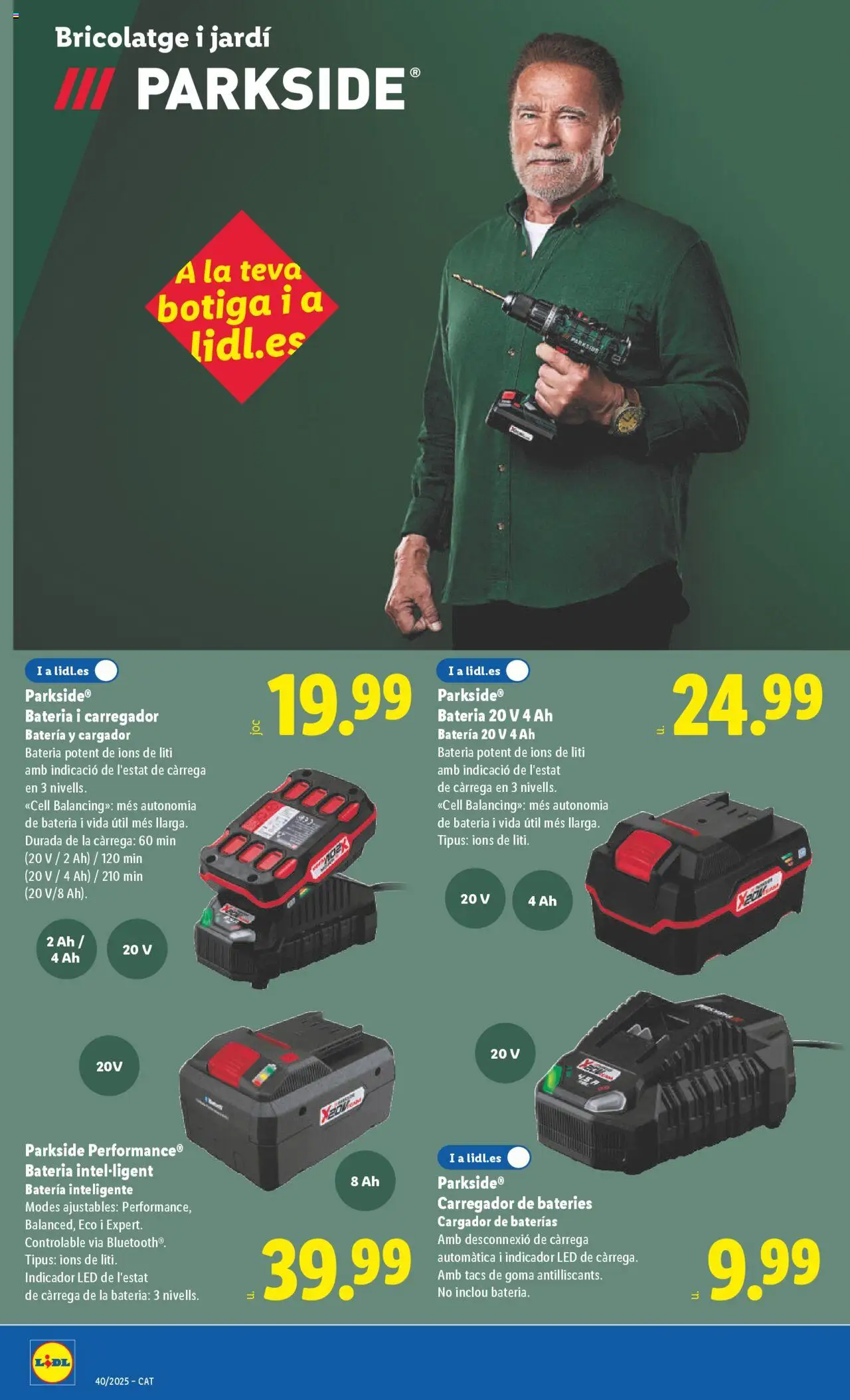 Lidl folleto de bazar │ válido desde el 29.09.2025 | Página: 2 | Productos: Batería