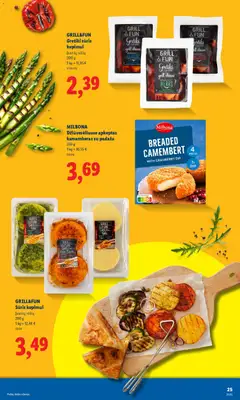 LIDL leidinys galioja nuo 06.04.2026 | Puslapis: 25 | Prekių: Grotelės