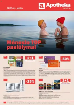 Apotheka leidinys galioja nuo 01.10.2025