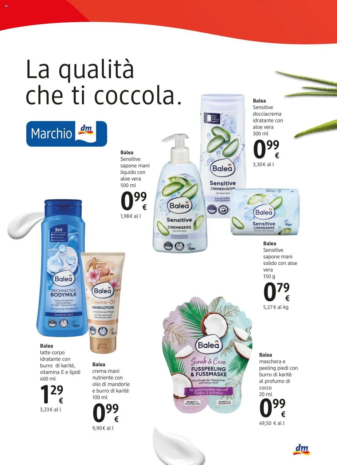 Volantino dm drogerie markt del 16.10.2025 | Pagina: 3 | Prodotti: Sapone, Olio, Burro, Cocco