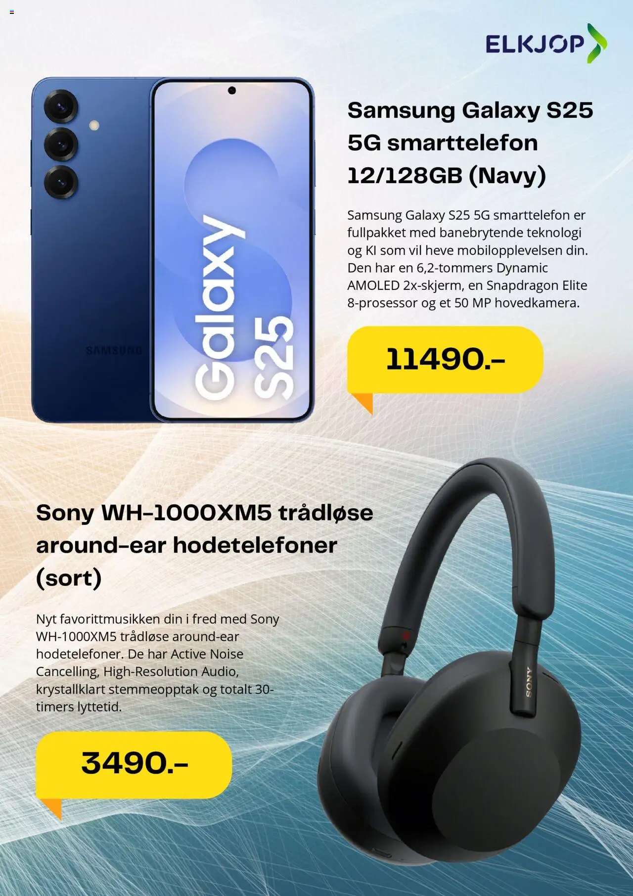 {H1} | Side: 4 | Produkter: Smarttelefon, Hodetelefoner