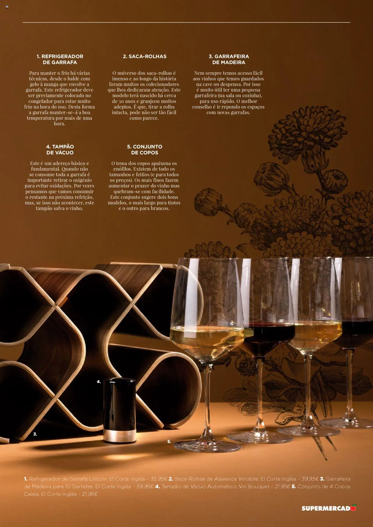 El Corte Ingles folheto │ válido de 19.09.2025 | Página: 39 | Produtos: Copos, Balde, Congelador, Vinho