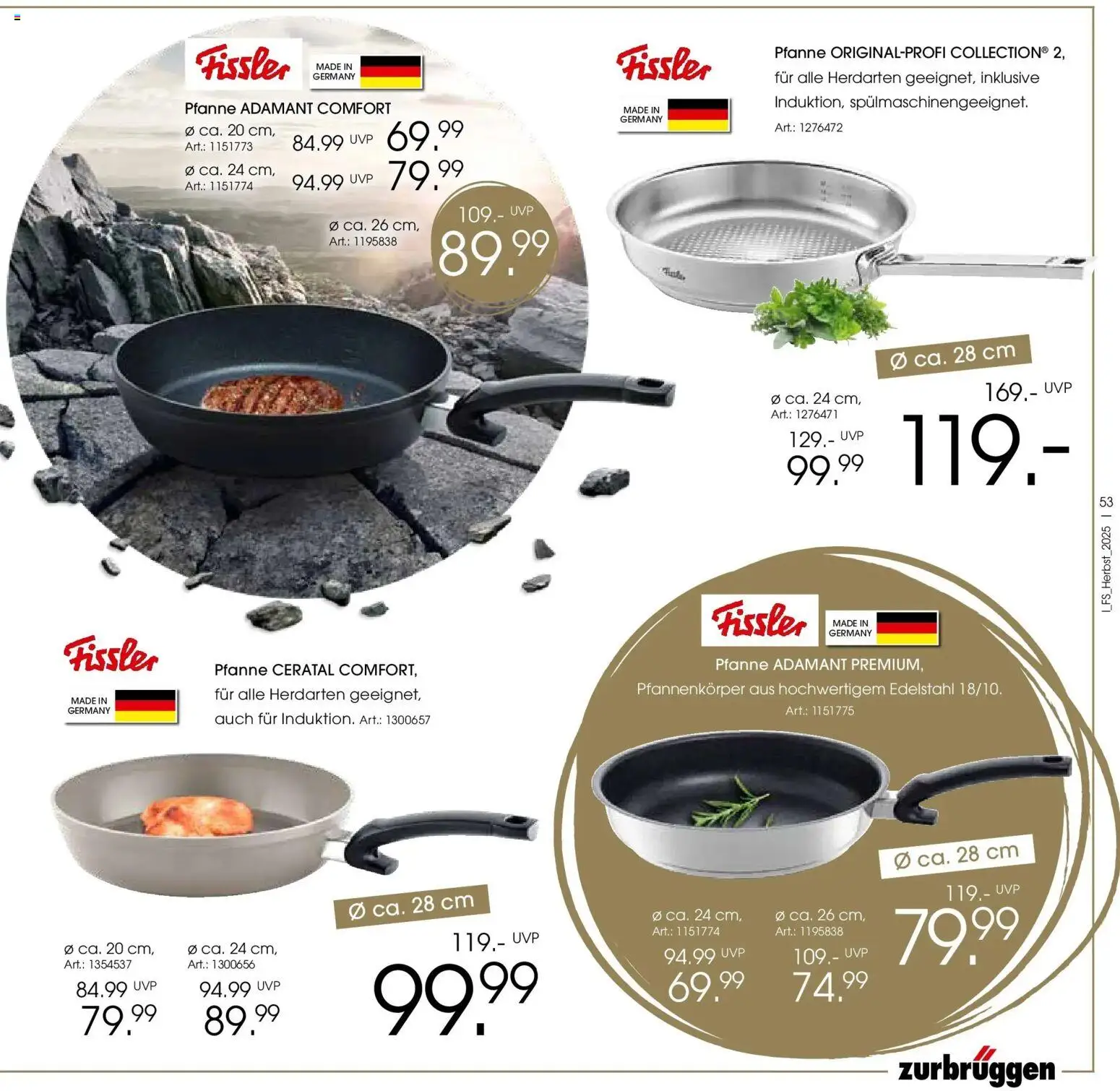 Zurbrüggen - Zurbrüggen: Raum für neue Lieblingsstücke – gültig ab 19.10.2025 | Seite: 53