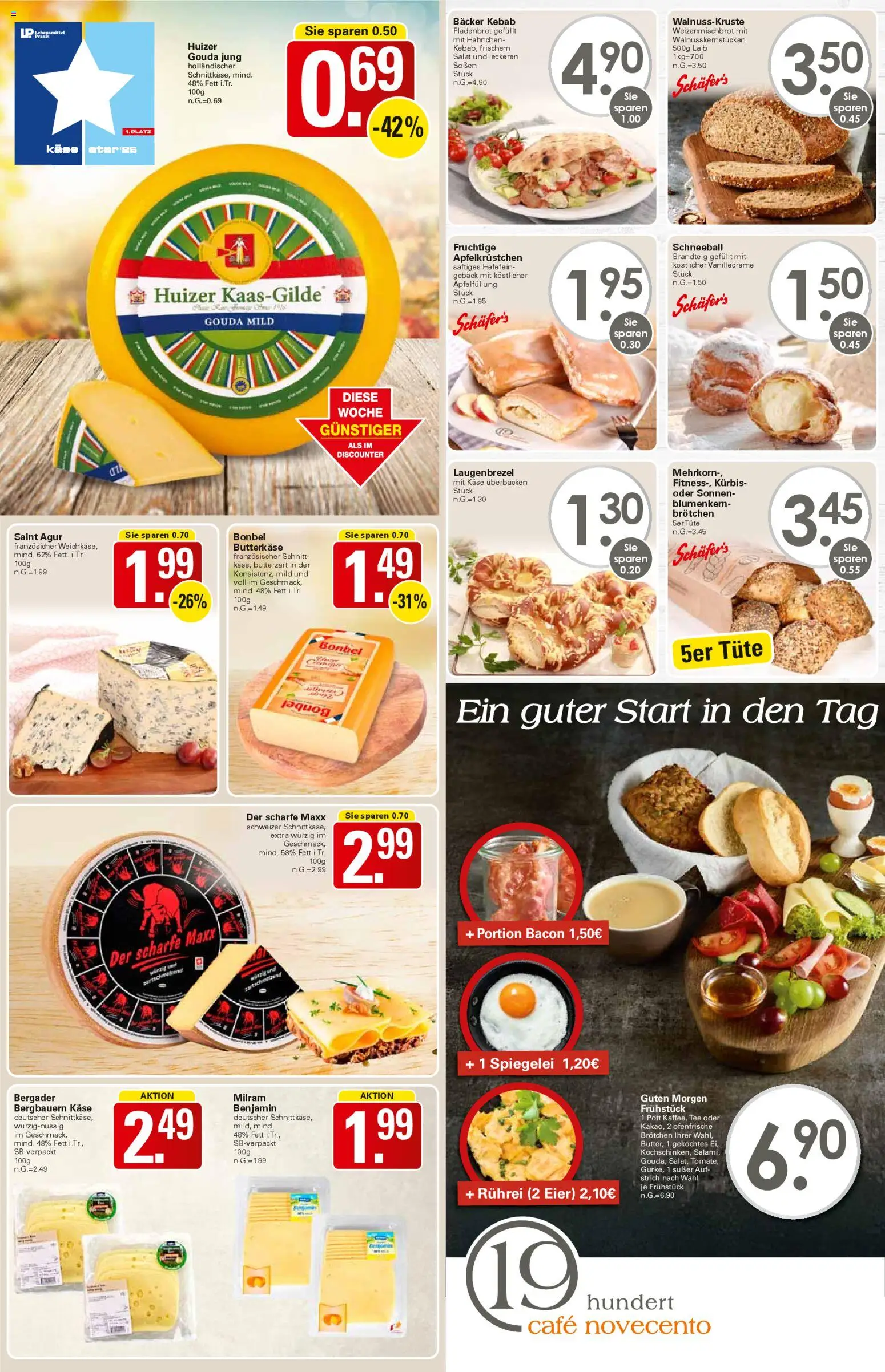 WEZ Prospekt – gültig ab 17.11.2025 | Seite: 5 | Produkte: Hahnchen, Eier, Milram, Kürbis