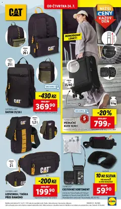 Lidl leták od 24.07.2025 | Strana: 32 | Produkty: Ledvinka, Batoh, Kufr, Taška
