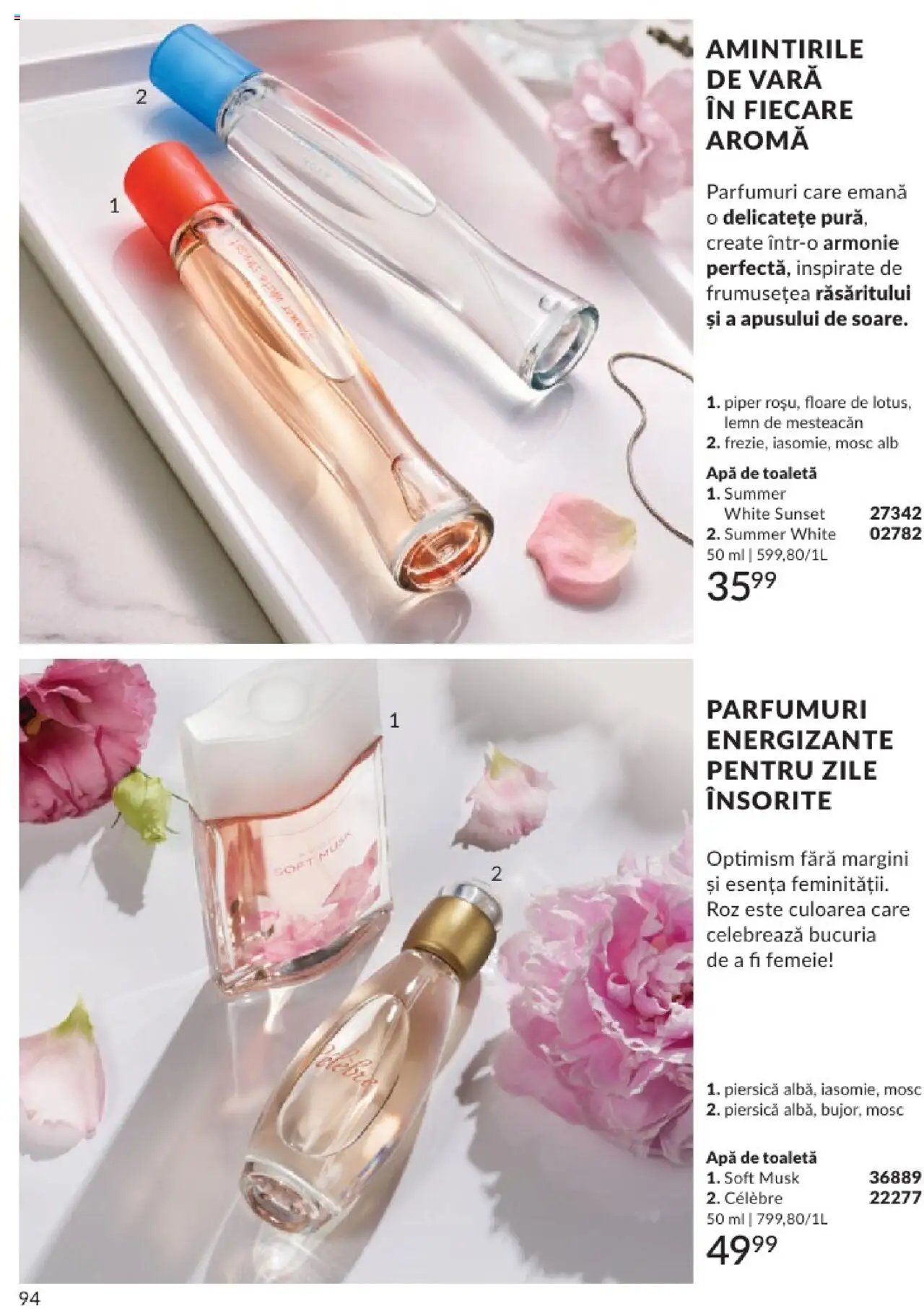 Catalog Avon - 06 2025 – valabil de la 01.06.2025 | Pagină: 94 | Produse: Piersică, Toaletă, Apă de toaletă, Apă