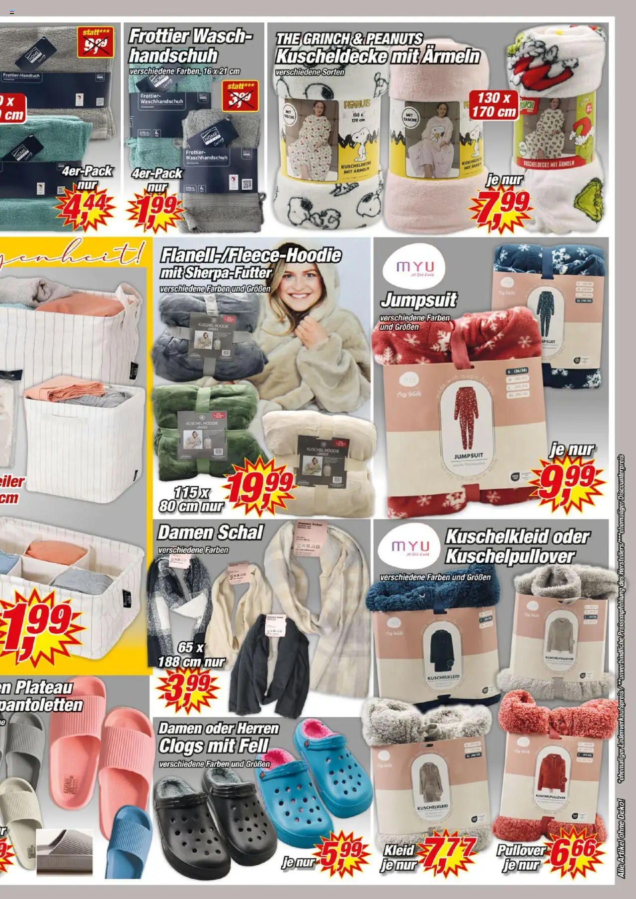 Posten Börse Prospekt – gültig ab 11.10.2025 | Seite: 5 | Produkte: Jumpsuit, Decke, Hoodie, Schal