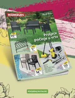Katalog Konzum - Pregled kataloga iz trgovine Konzum, vrijedi od 25.03.2026 | Stranica: 55 | Proizvodi: Stol, Šampon, Kärcher, Visokotlačni čistač