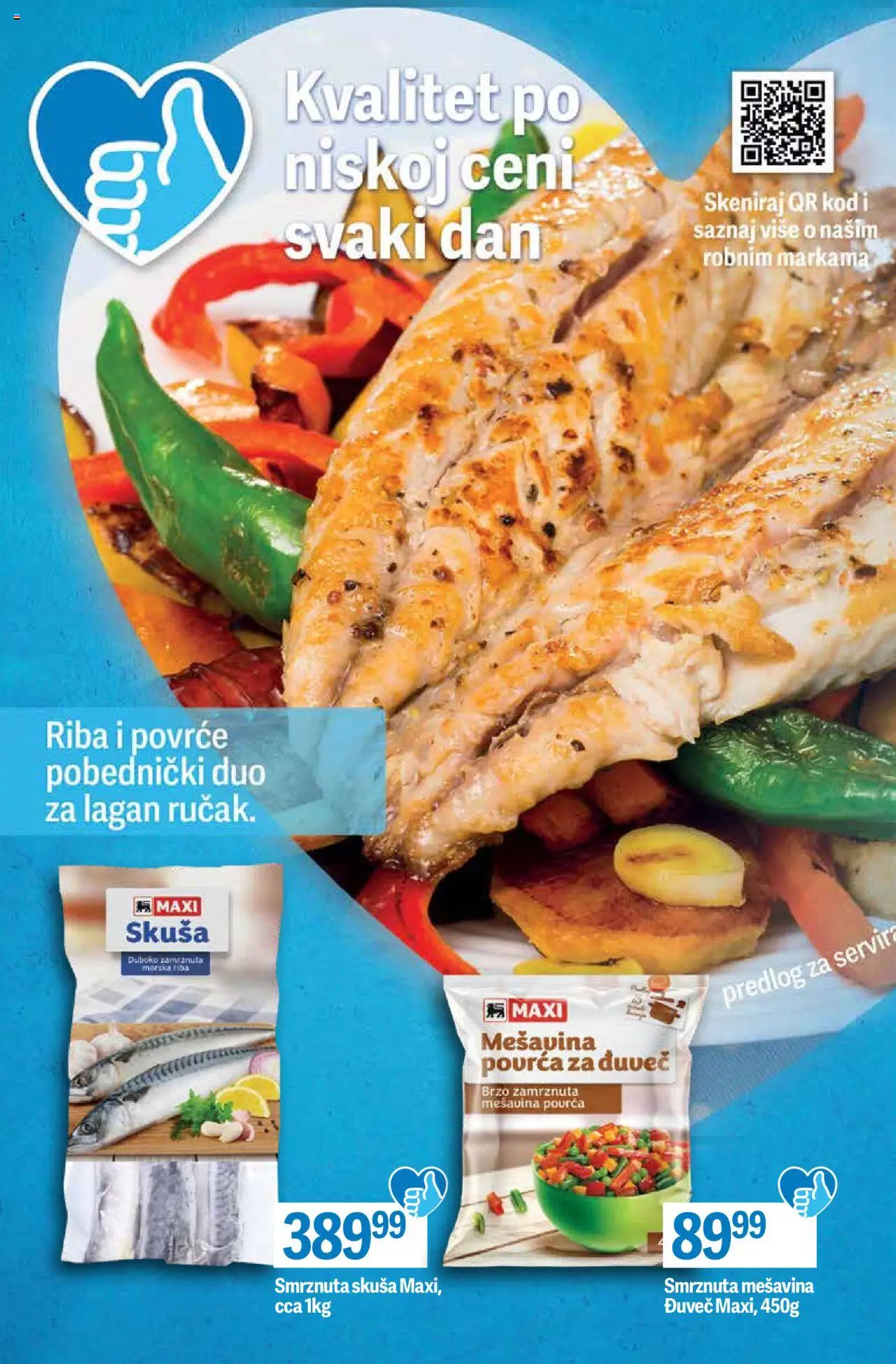 Maxi katalog - važi od 03.10.2025 | Strana: 4 | Proizvode: Skuša, Riba