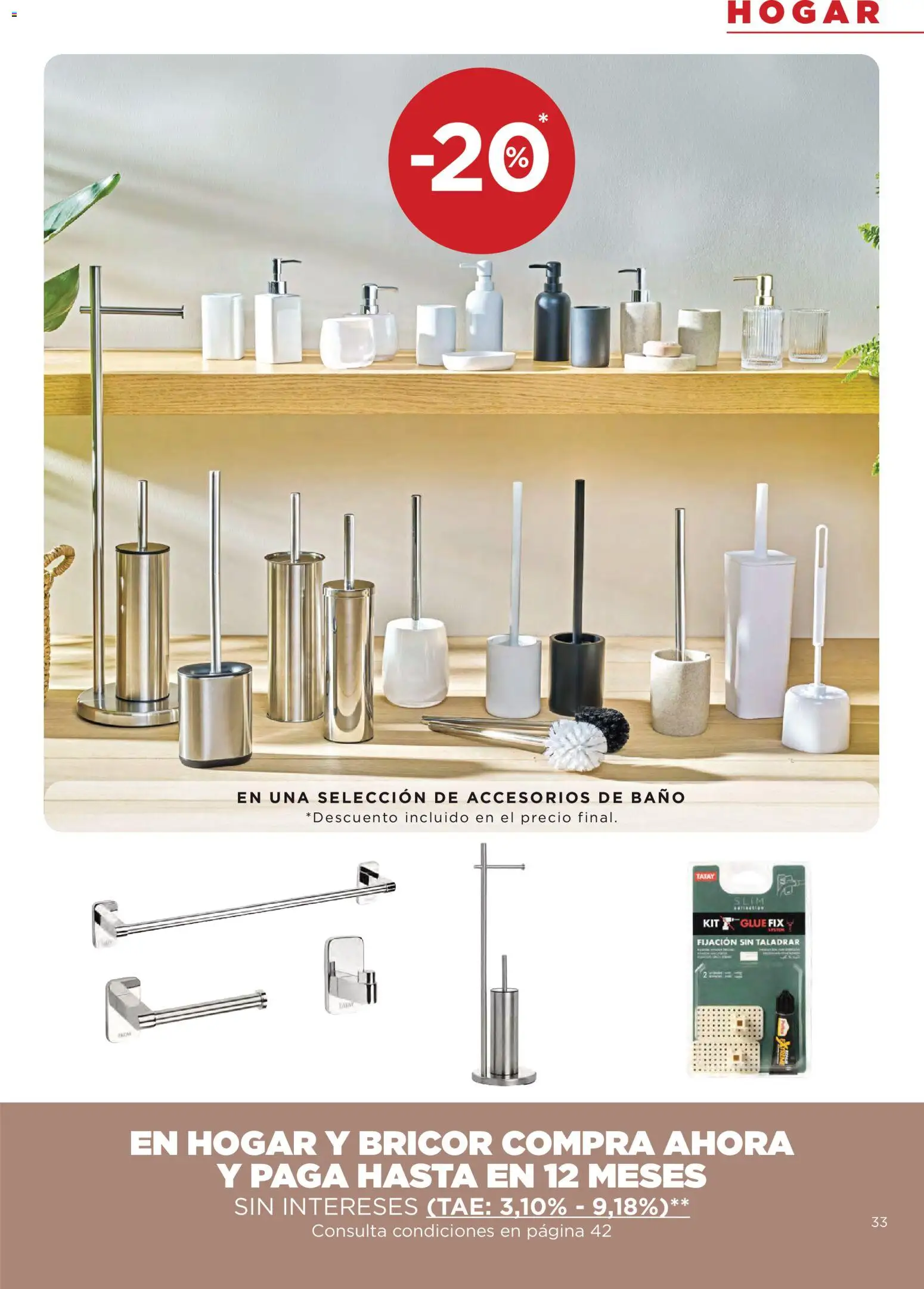 Hipercor catálogo │ válido desde el 12.03.2026 | Página: 33 | Productos: Baño