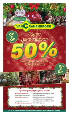 Van Cranenbroek folder - Voorbeeld van een folder van Van Cranenbroek, geldig van 22.12.2025