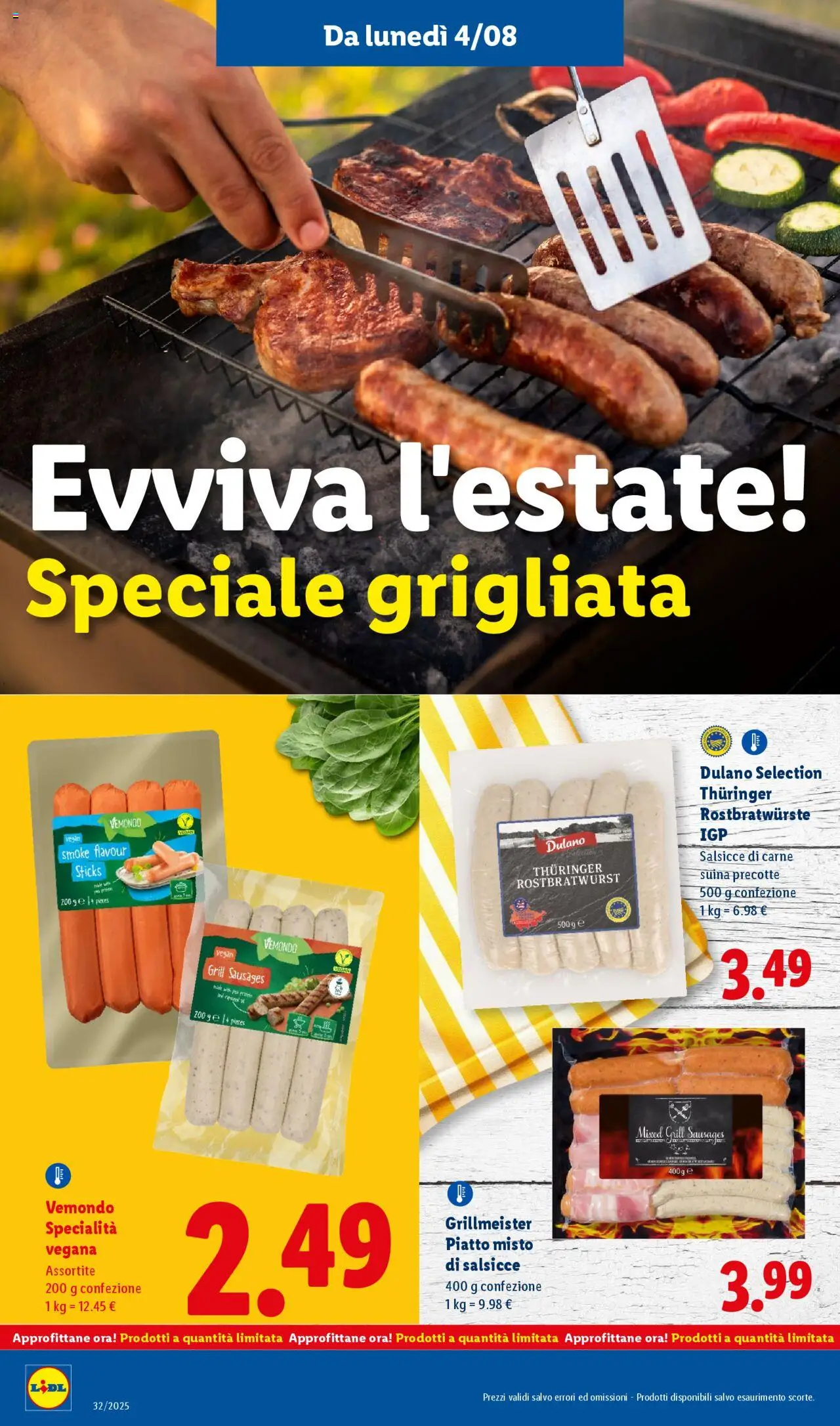 Volantino Lidl del 04.08.2025 | Pagina: 22 | Prodotti: Piatto