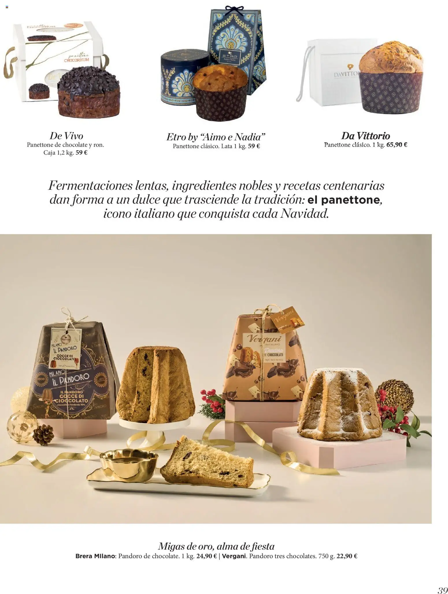 El Corte Inglés ofertas │ válido desde el 19.11.2025 | Página: 39 | Productos: Κρεμάστρα, Chocolate, Caja