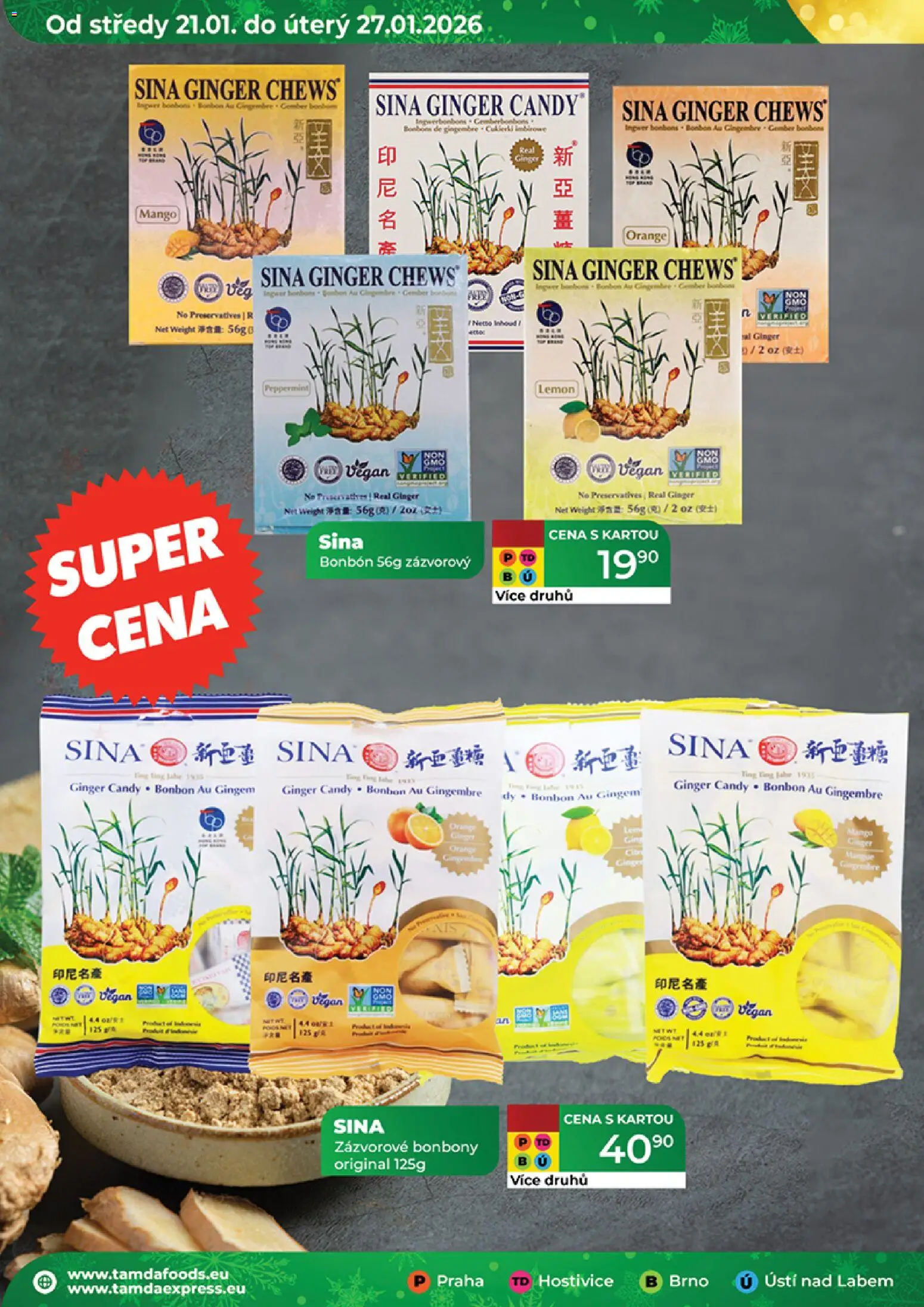 Tamda Foods leták od 21.01.2026 | Strana: 48 | Produkty: Vegan, Mango, Bonbóny