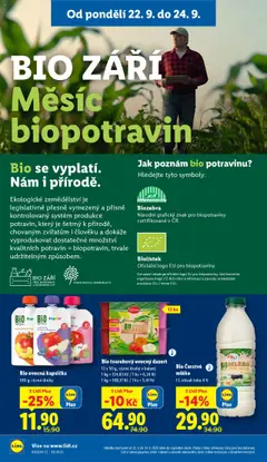 Bio ovocná kapsička, 100 g, různé druhy od 22.09.2025 | Strana: 26 | Produkty: Mléko, Ovocná kapsička, Milbona