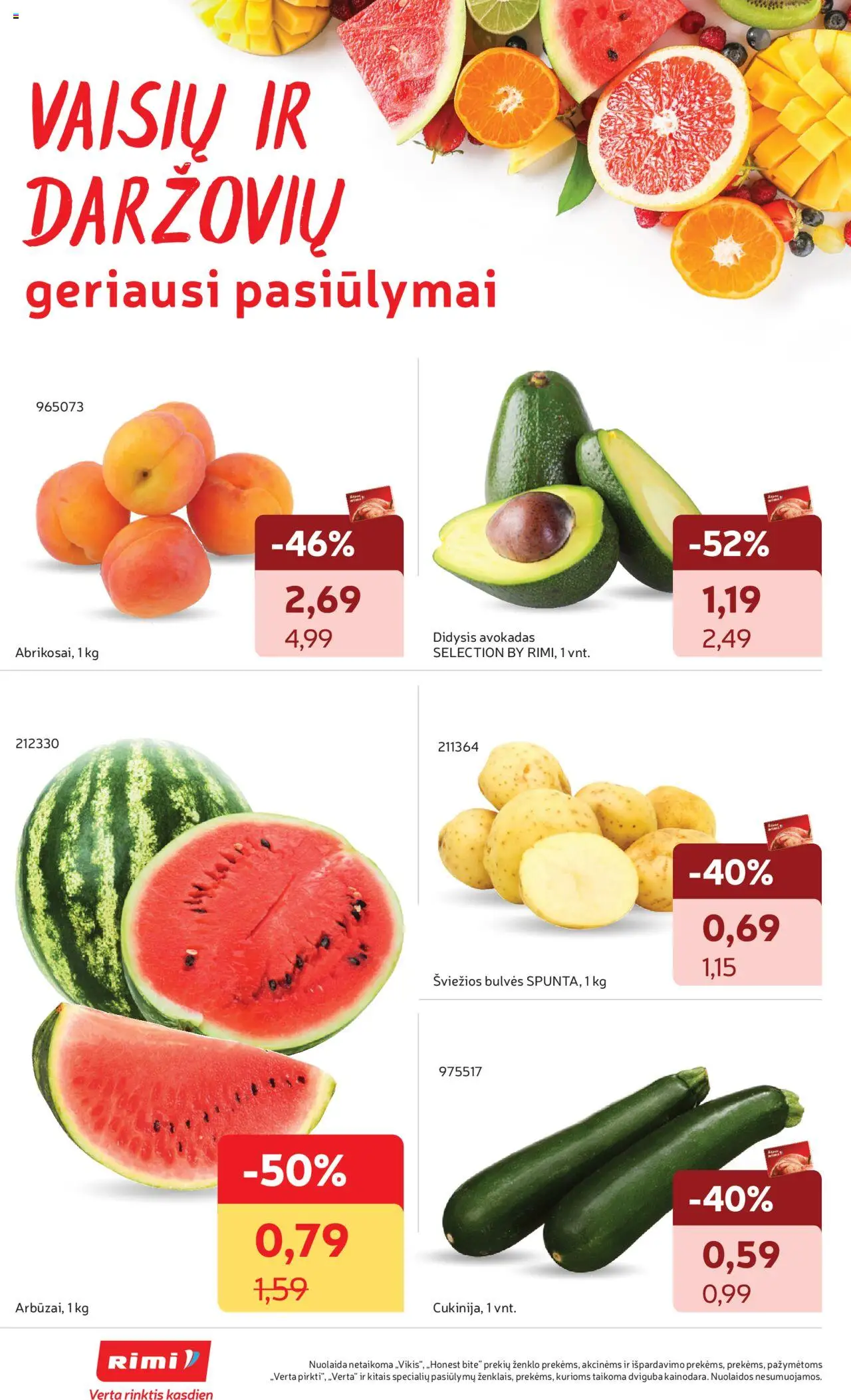 Rimi leidinys│galioja nuo 01.07.2025 | Puslapis: 10 | Prekių: Bulvės