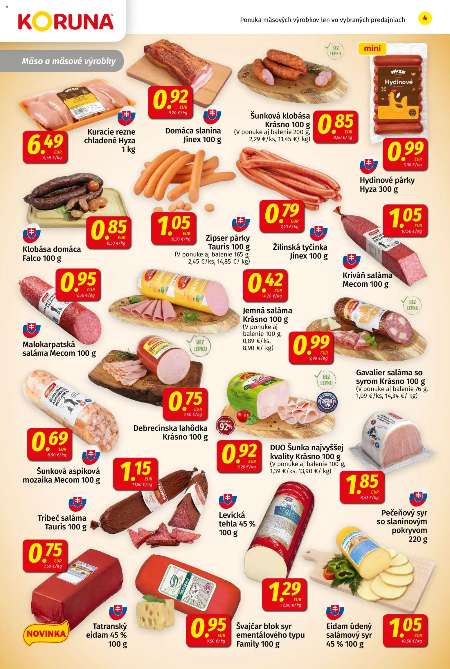 Nové Koruna akcie – leták je platný od 05.12.2025 | Strana: 4