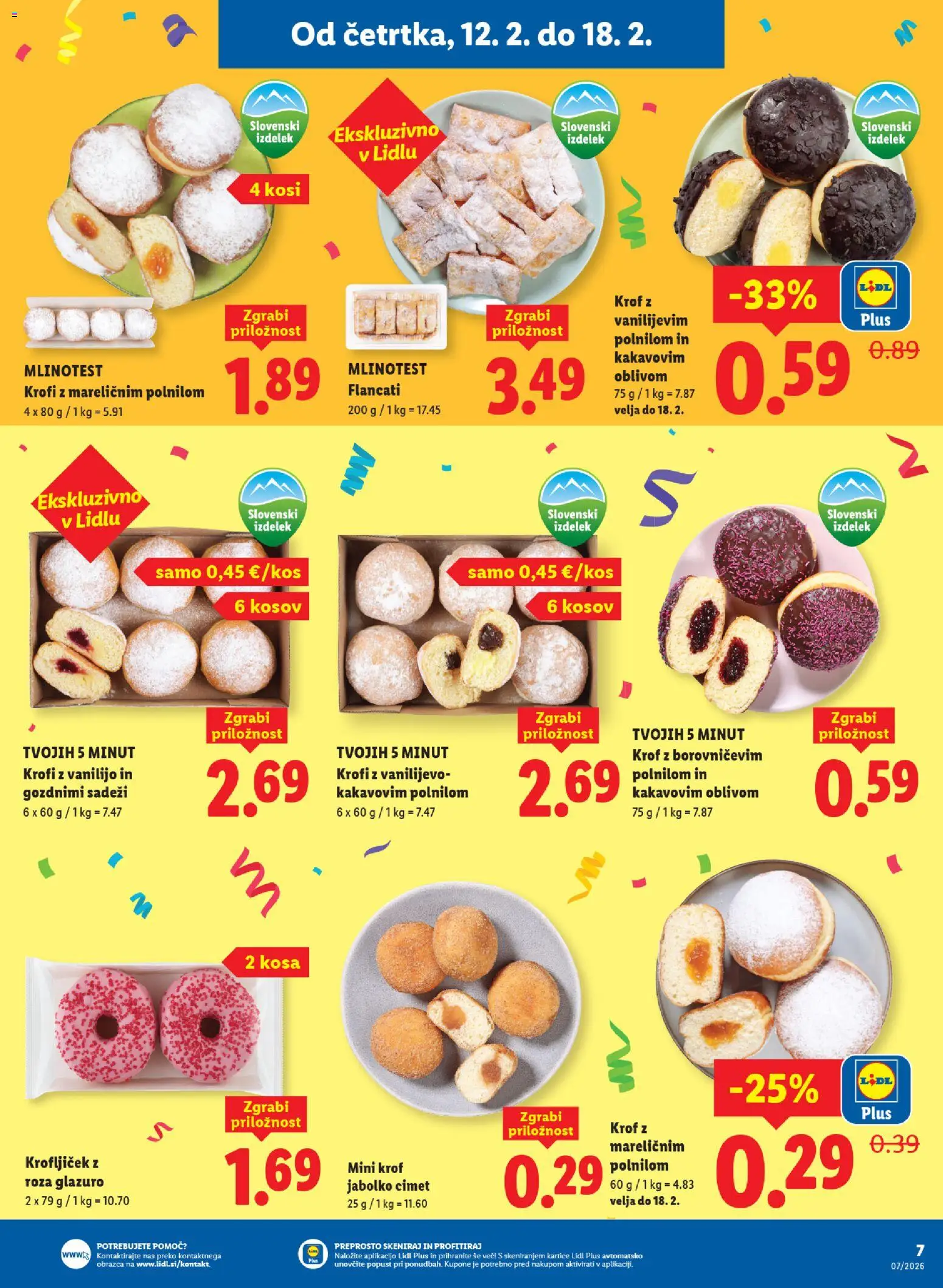 Novi Lidl katalog ponudbe – veljaven od 12.02.2026 | Stran: 7