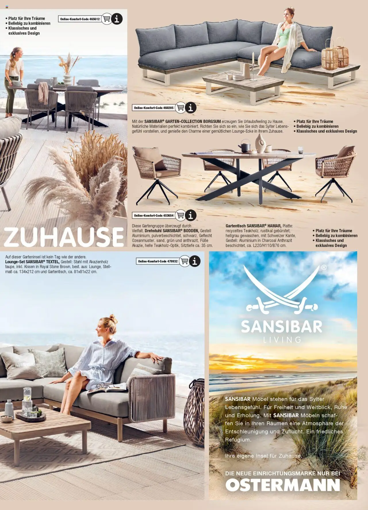 Ostermann Sansibar Living  – gültig ab 01.01.2025 | Seite: 35 | Produkte: Kissen
