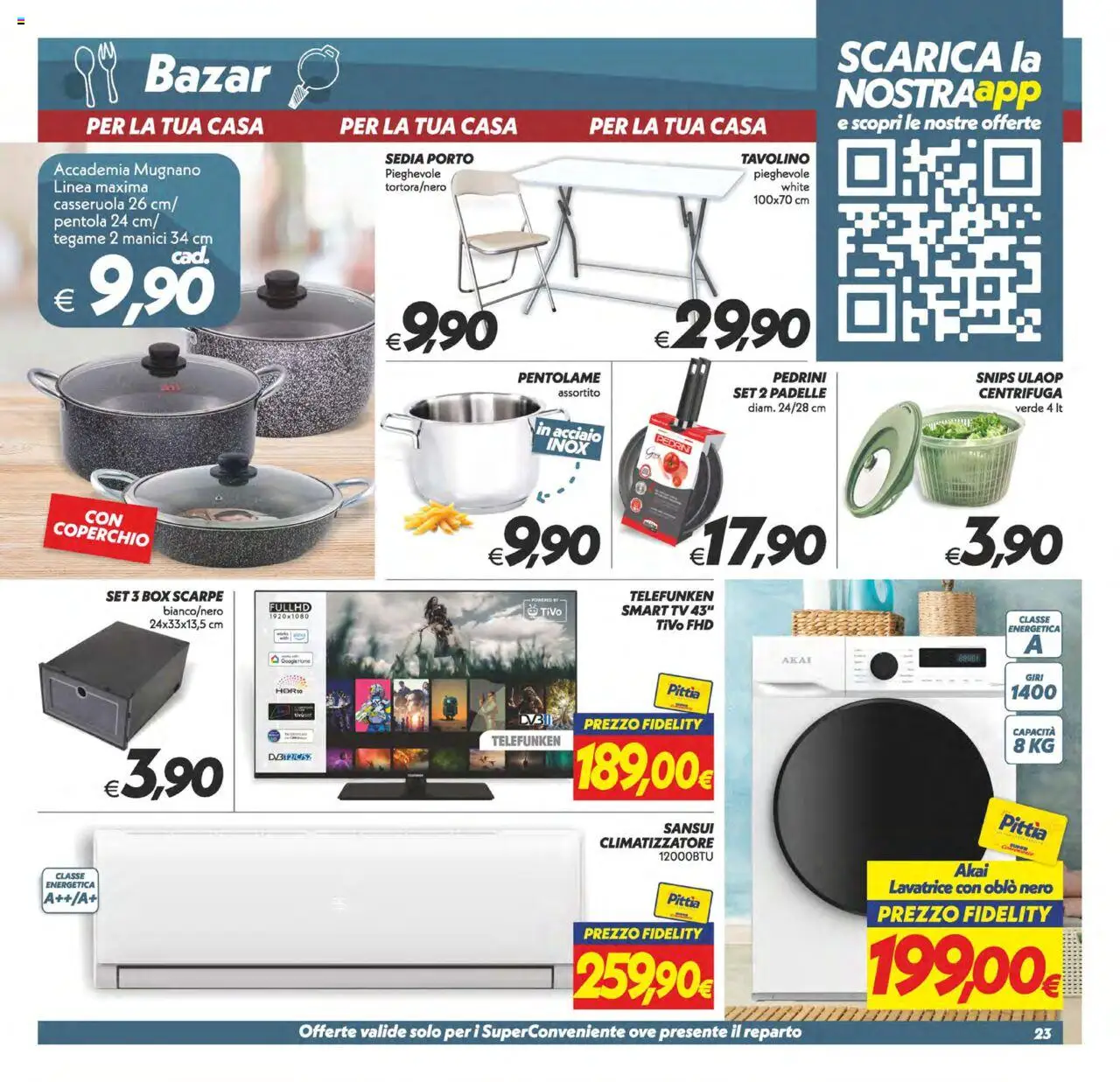 Volantino SuperConveniente del 01.08.2025 | Pagina: 23