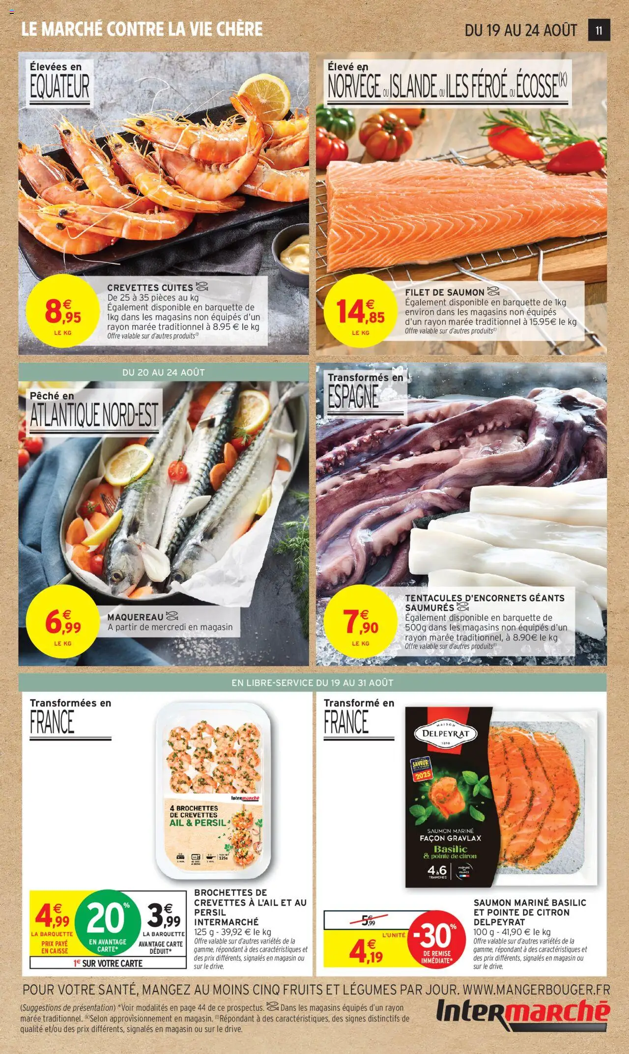  | Page: 11 | Produits: Persil, Ail, Maquereau, Filet de saumon