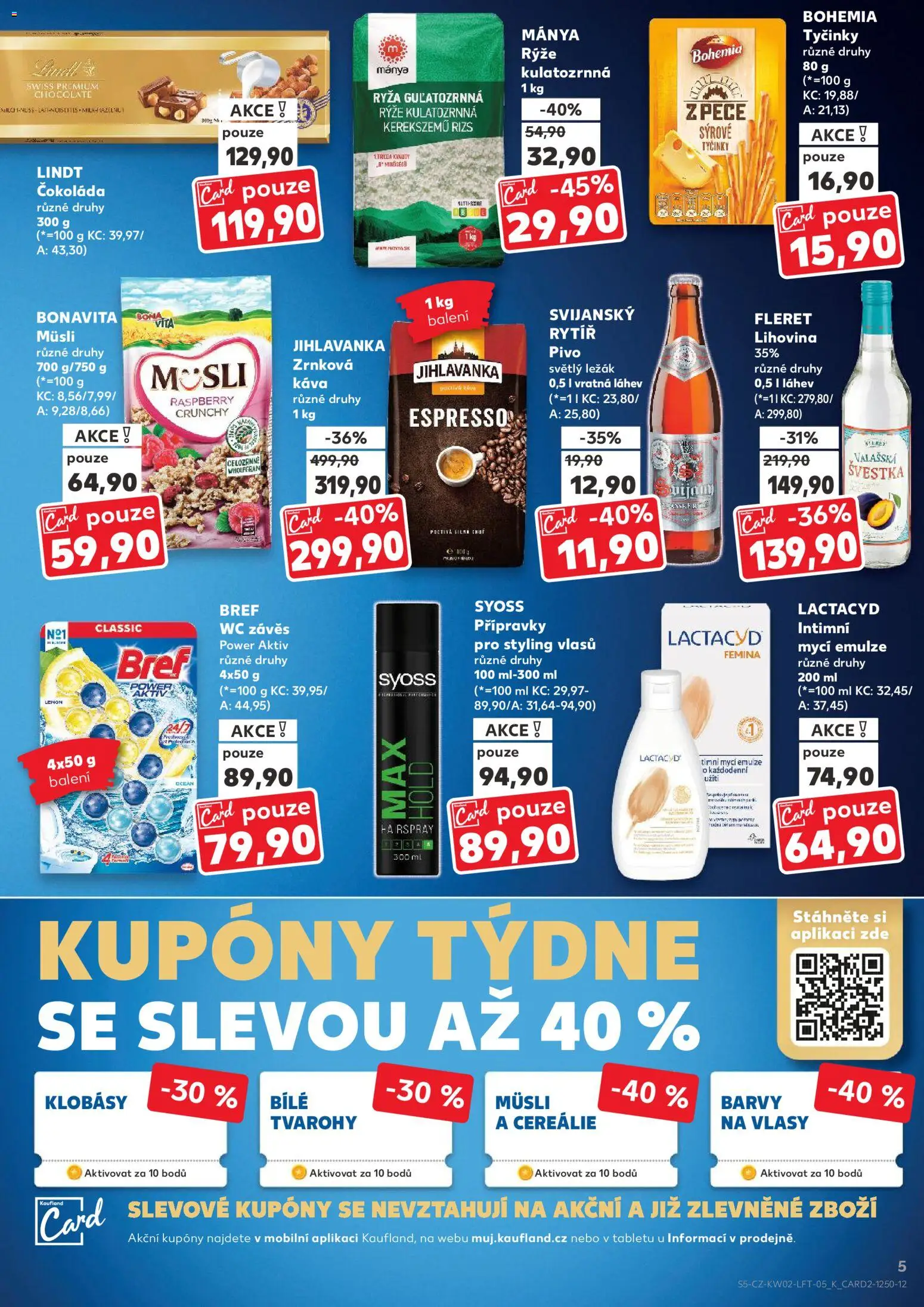 Kaufland leták - Liberec od 07.01.2026 | Strana: 5 | Produkty: Závěs, Čokoláda, Barvy, Láhev