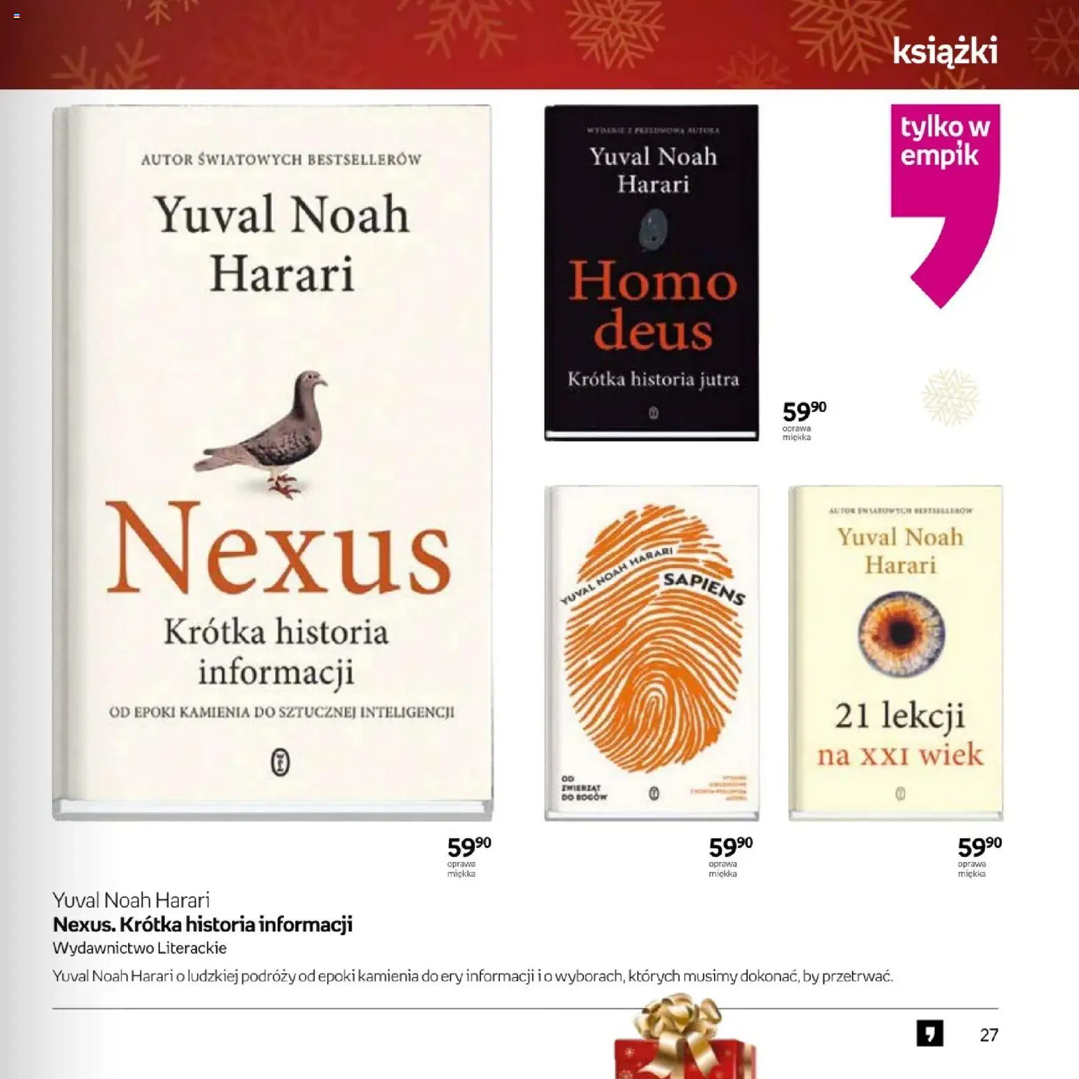 Empik promocje - Xmas Ksiazki od 26.11.2025 | Strona: 27