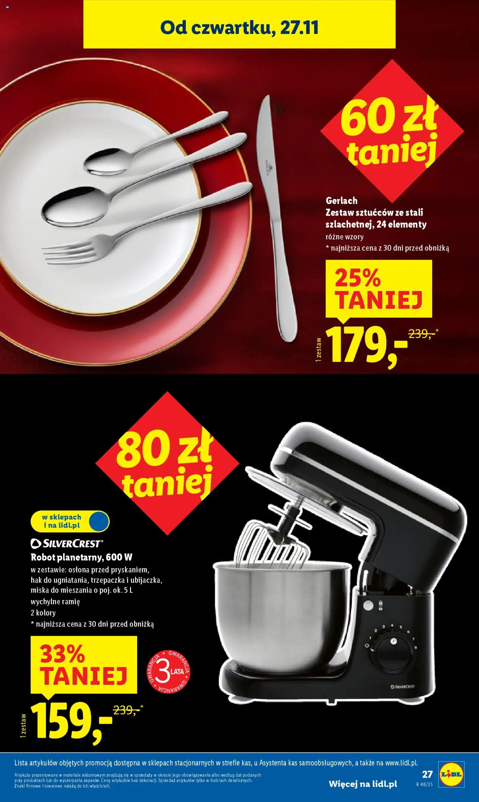 Lidl Black Friday od 24.11.2025 | Strona: 29 | Produkty: Trzepaczka, Robot