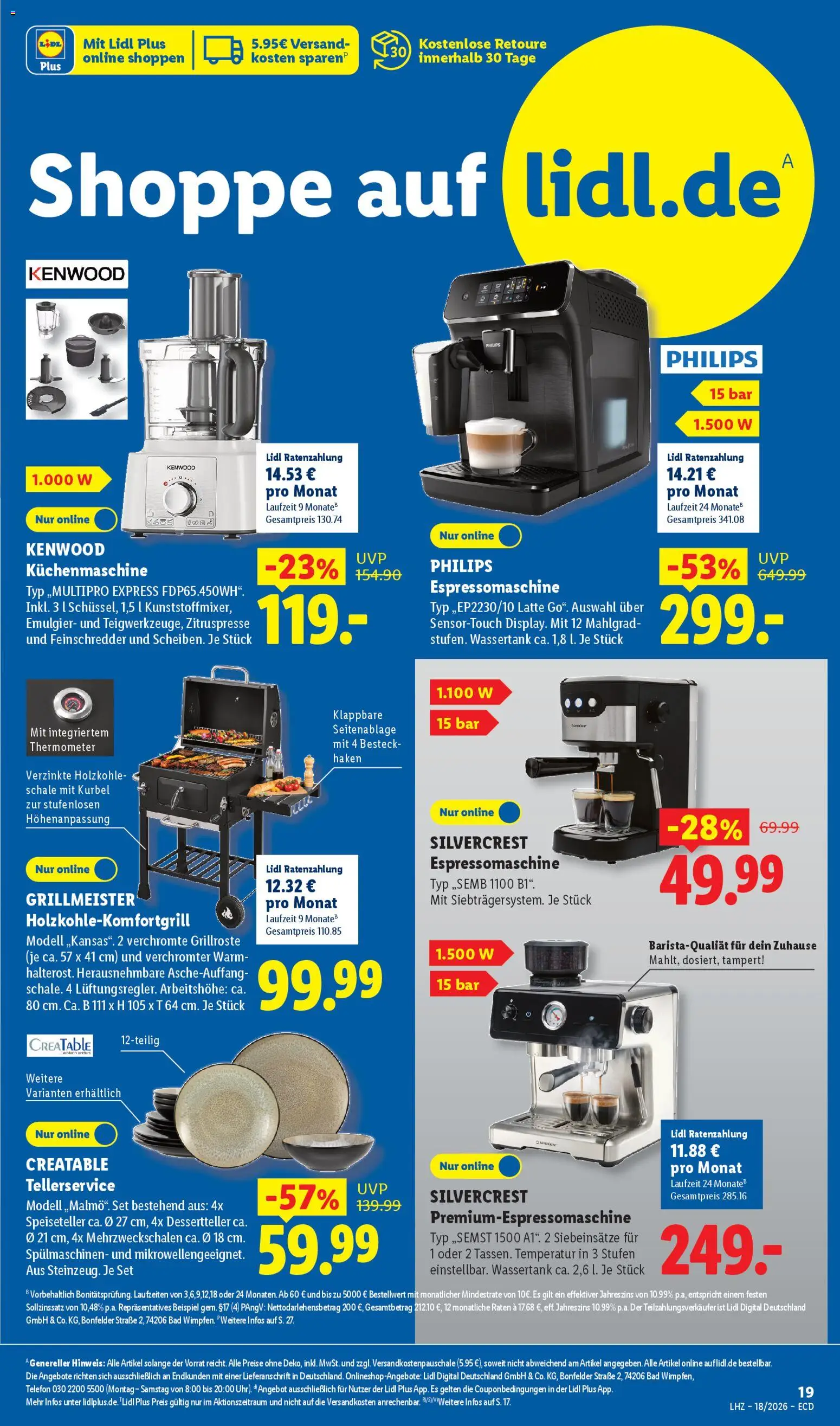 Lidl Prospekt – gültig ab 27.04.2026 | Seite: 9 | Produkte: Philips, Thermometer, Bad, Telefon