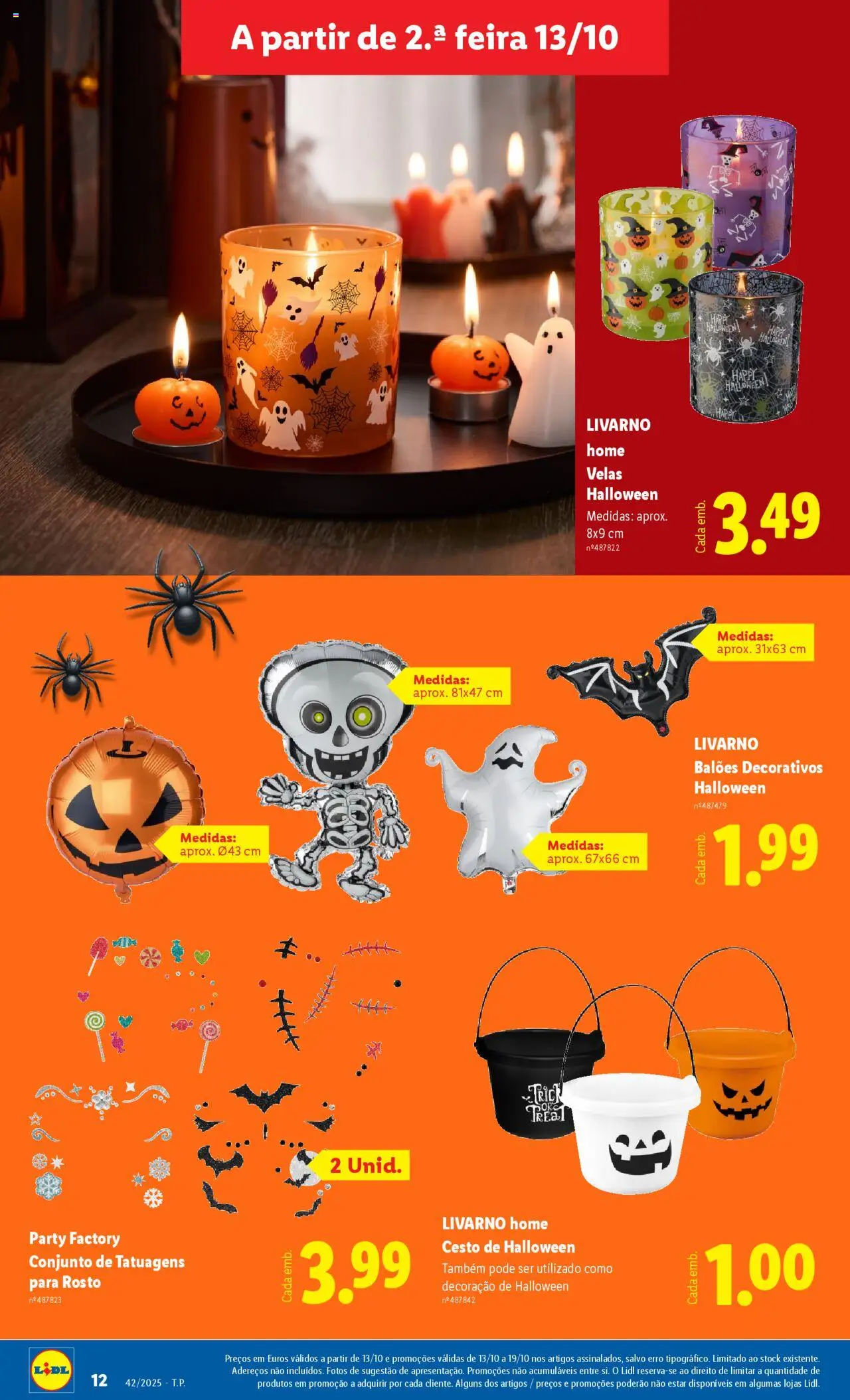 Lidl Novidades │ válido de 13.10.2025 | Página: 12 | Produtos: Velas