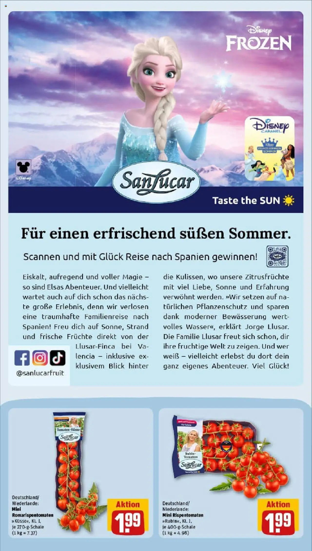 Rewe prospekt Saarbrücken / Klarenthal	 - gültig ab dem 20.07.2025 | Seite: 9 | Produkte: Tomaten