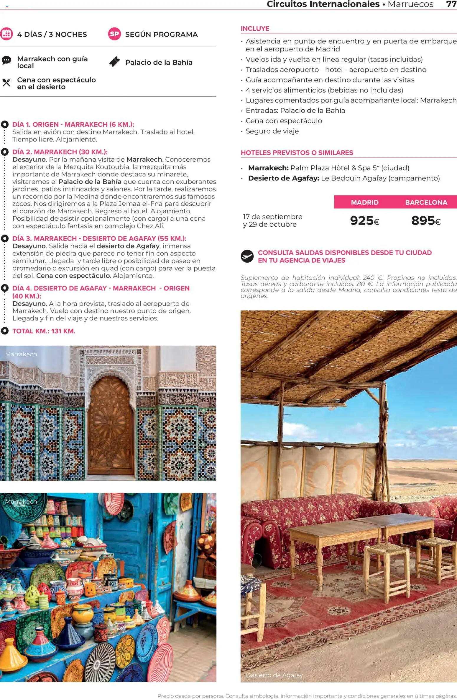 Viajes El Corte Inglés Circuitos exclusivos │ válido desde el 28.03.2026 | Página: 77