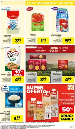 Carrefour Gazetka od 28.07.2025 | Strona: 25 | Produkty: Galaretka, Cukier puder, Penne, Cukier